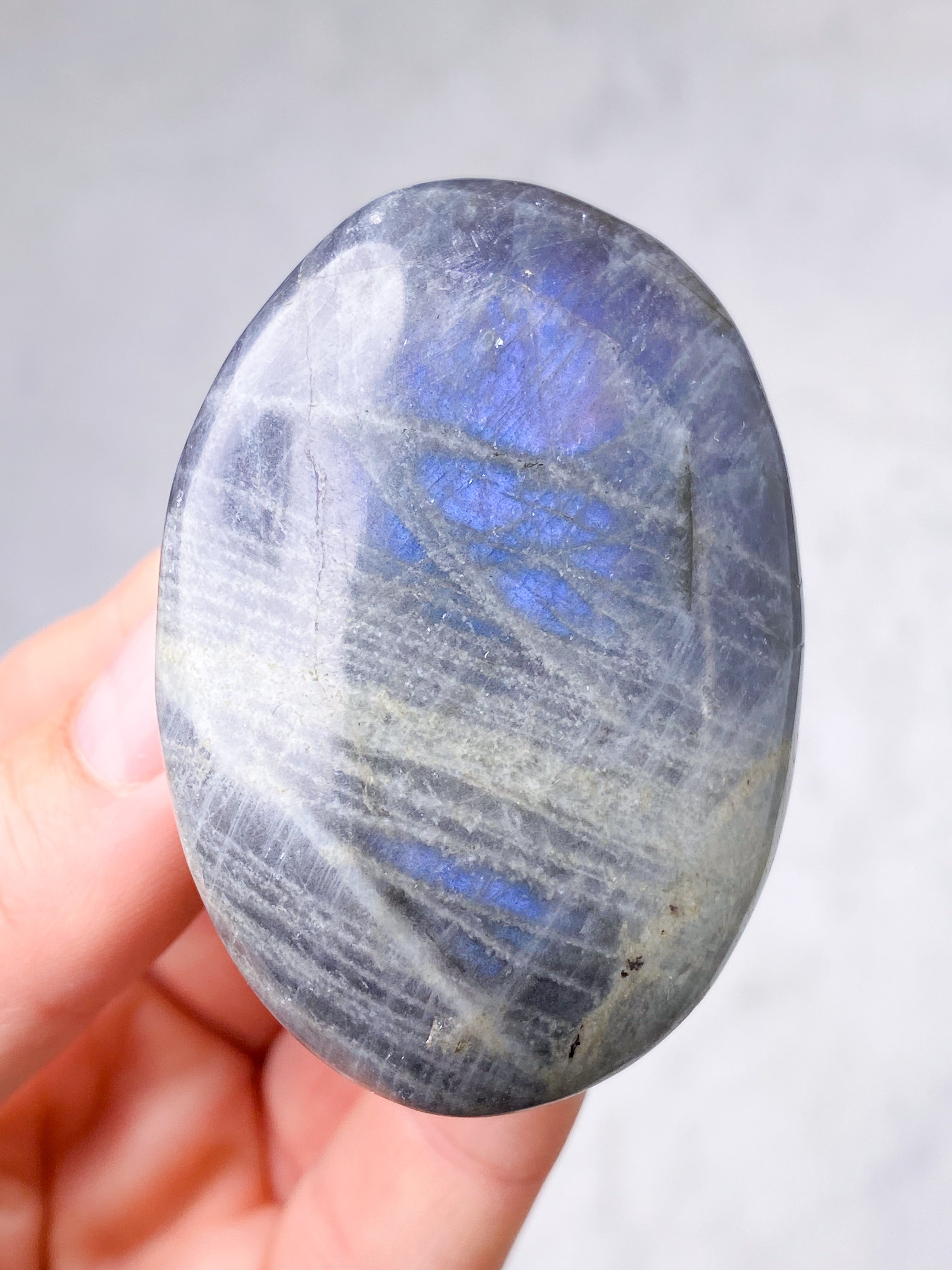 Guld labradorite hjärta