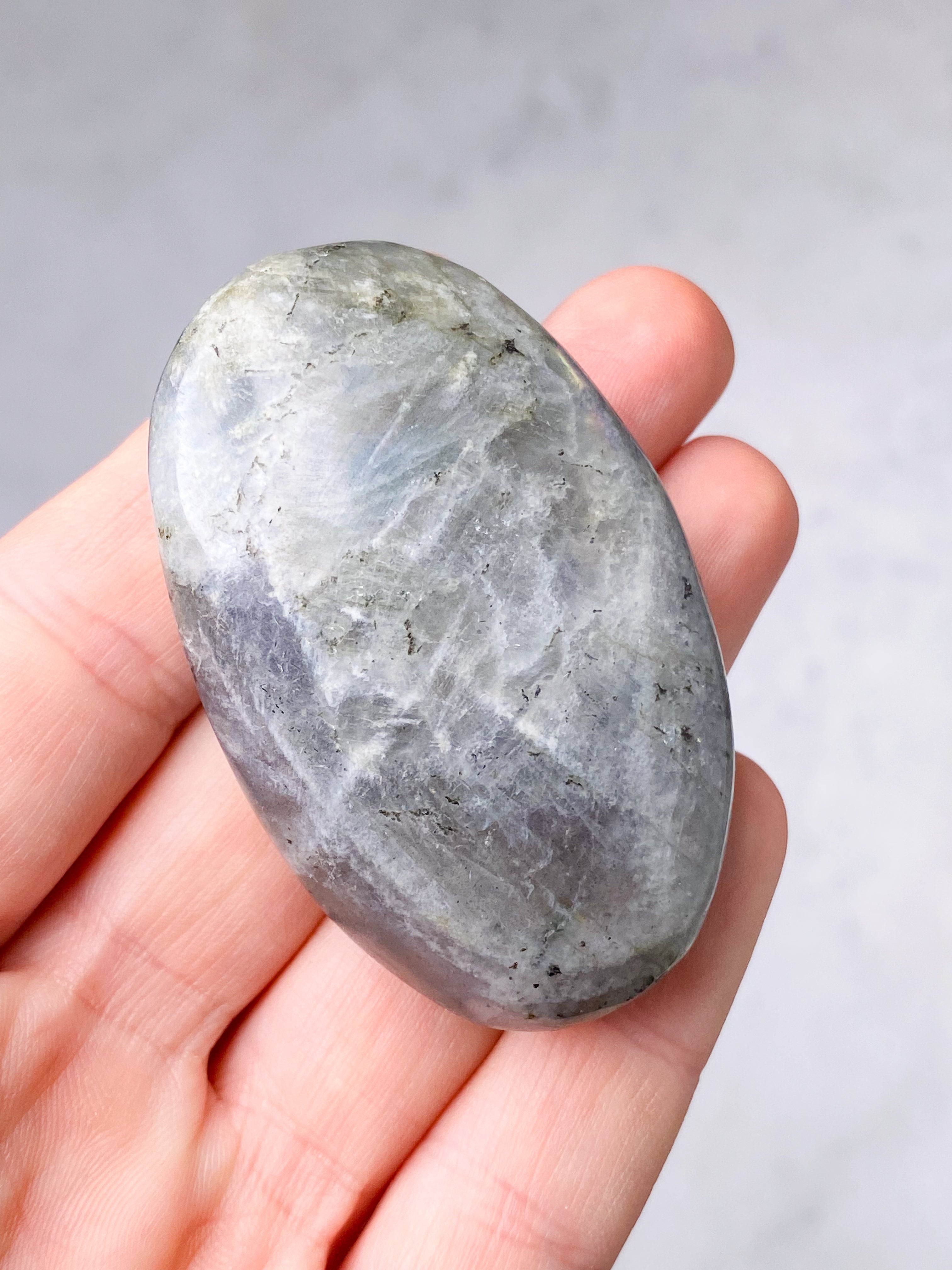 Guld labradorite hjärta