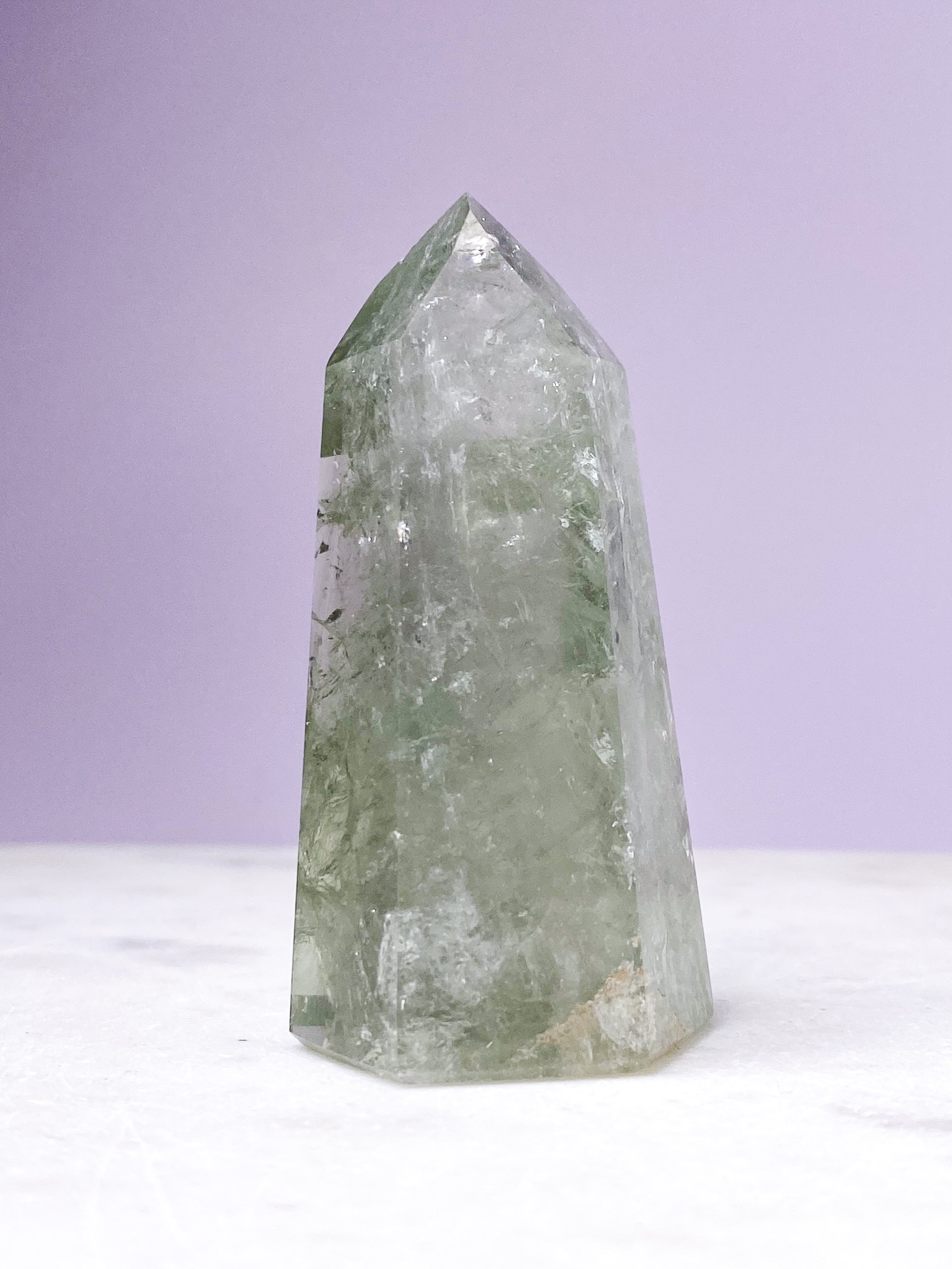 Prasiolittorn (nr 8) Grön ametist