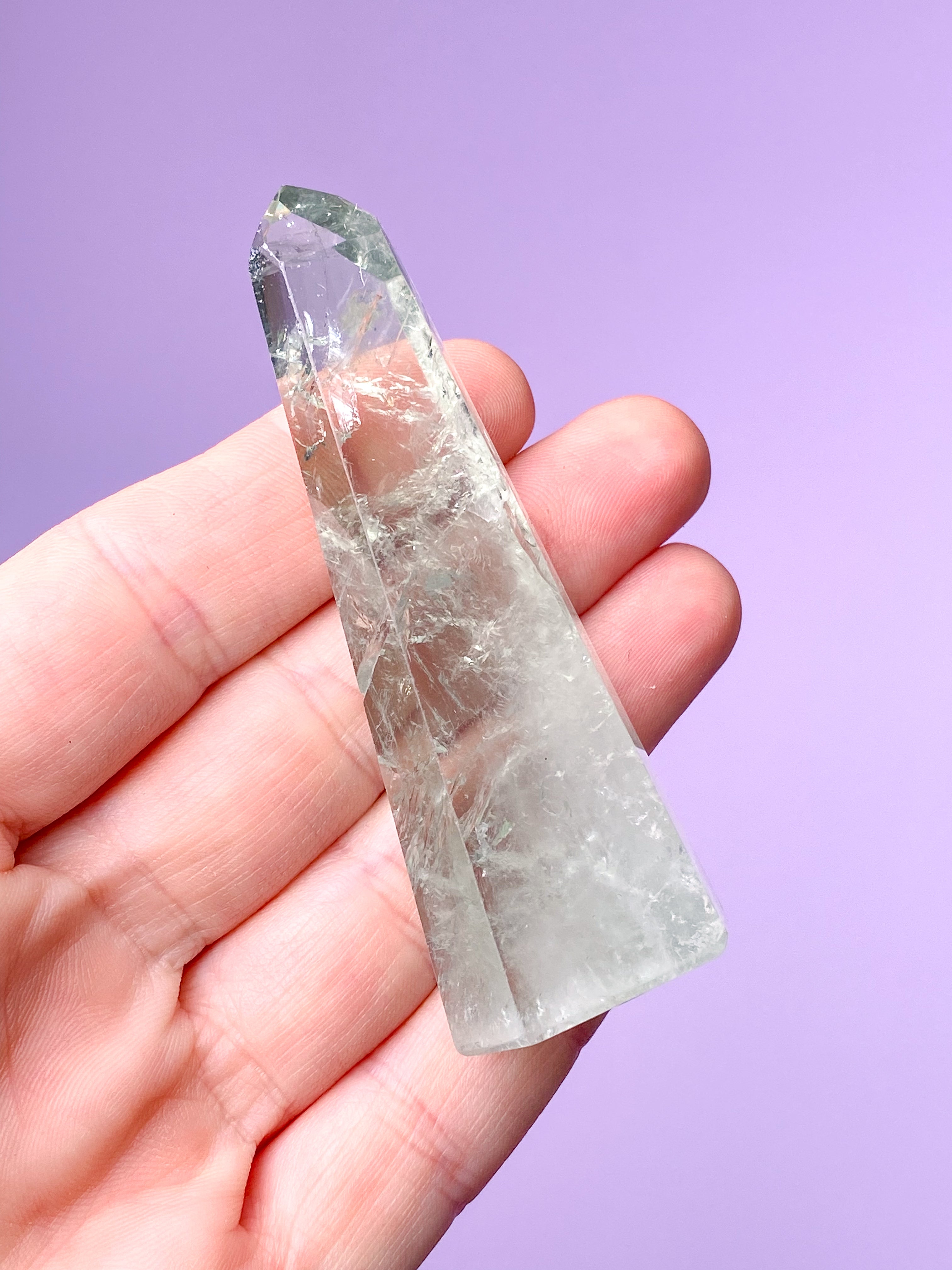 Prasiolittorn (nr 8) Grön ametist