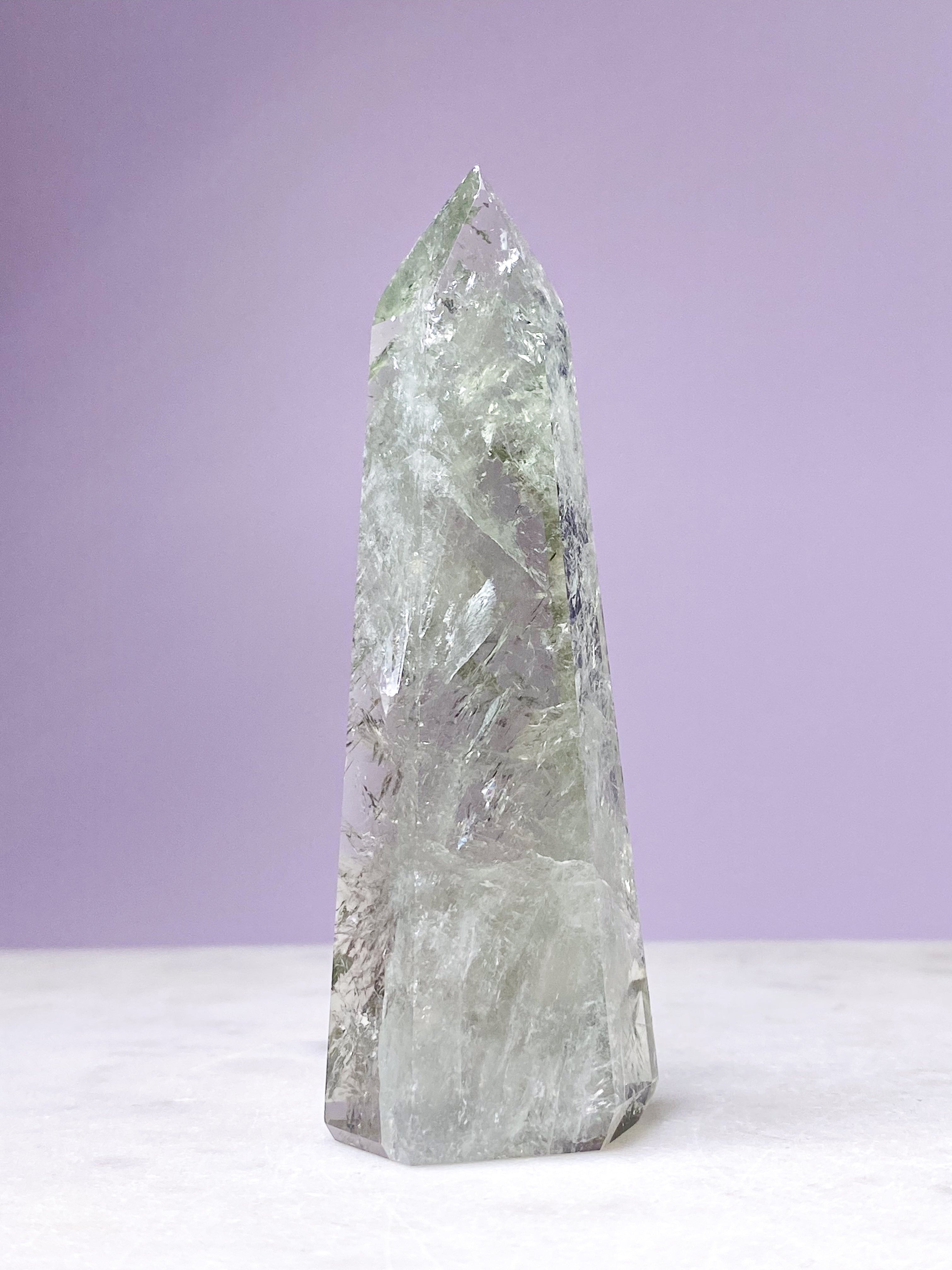 Prasiolittorn (nr 8) Grön ametist