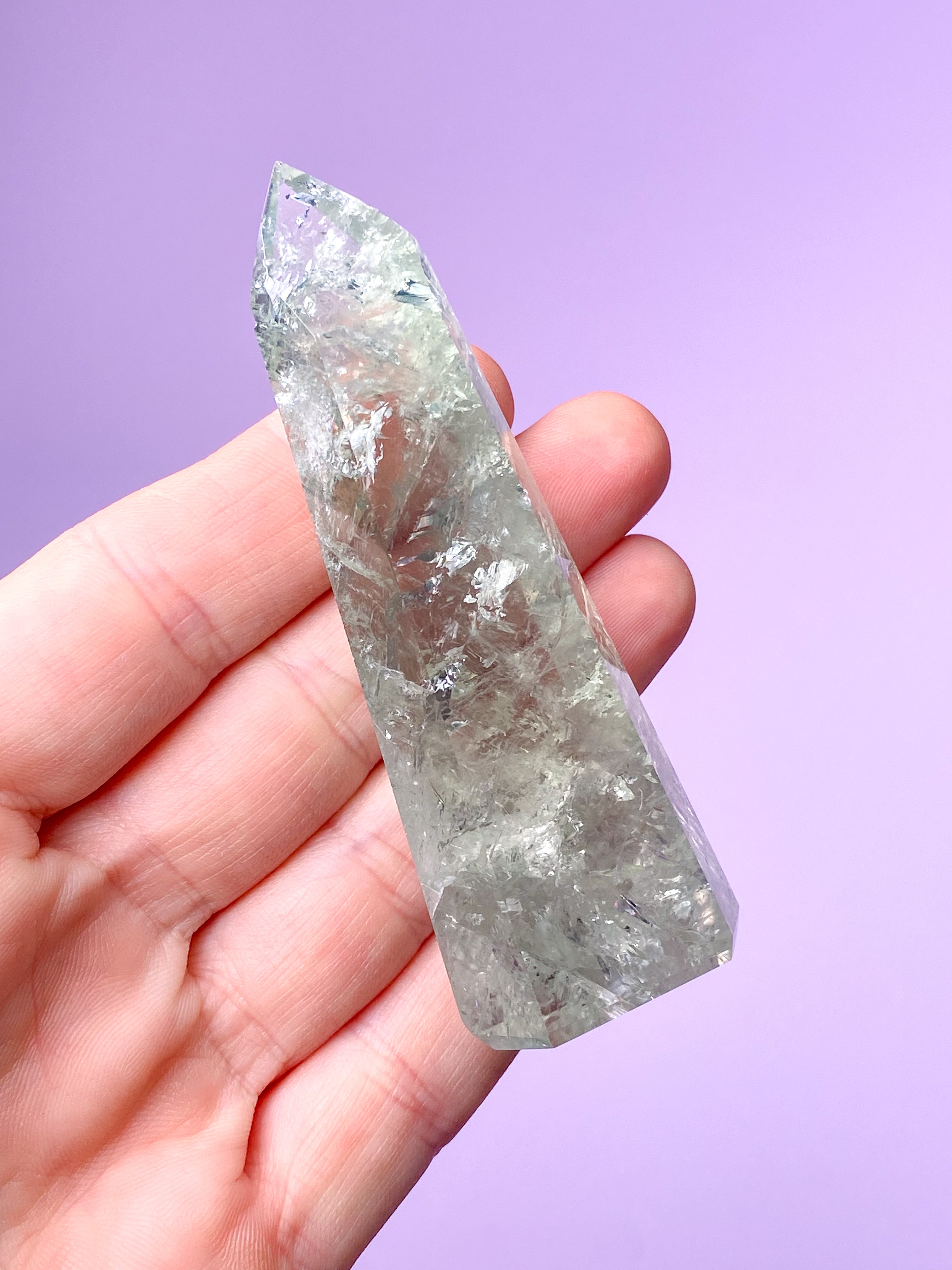 Prasiolittorn (nr 8) Grön ametist