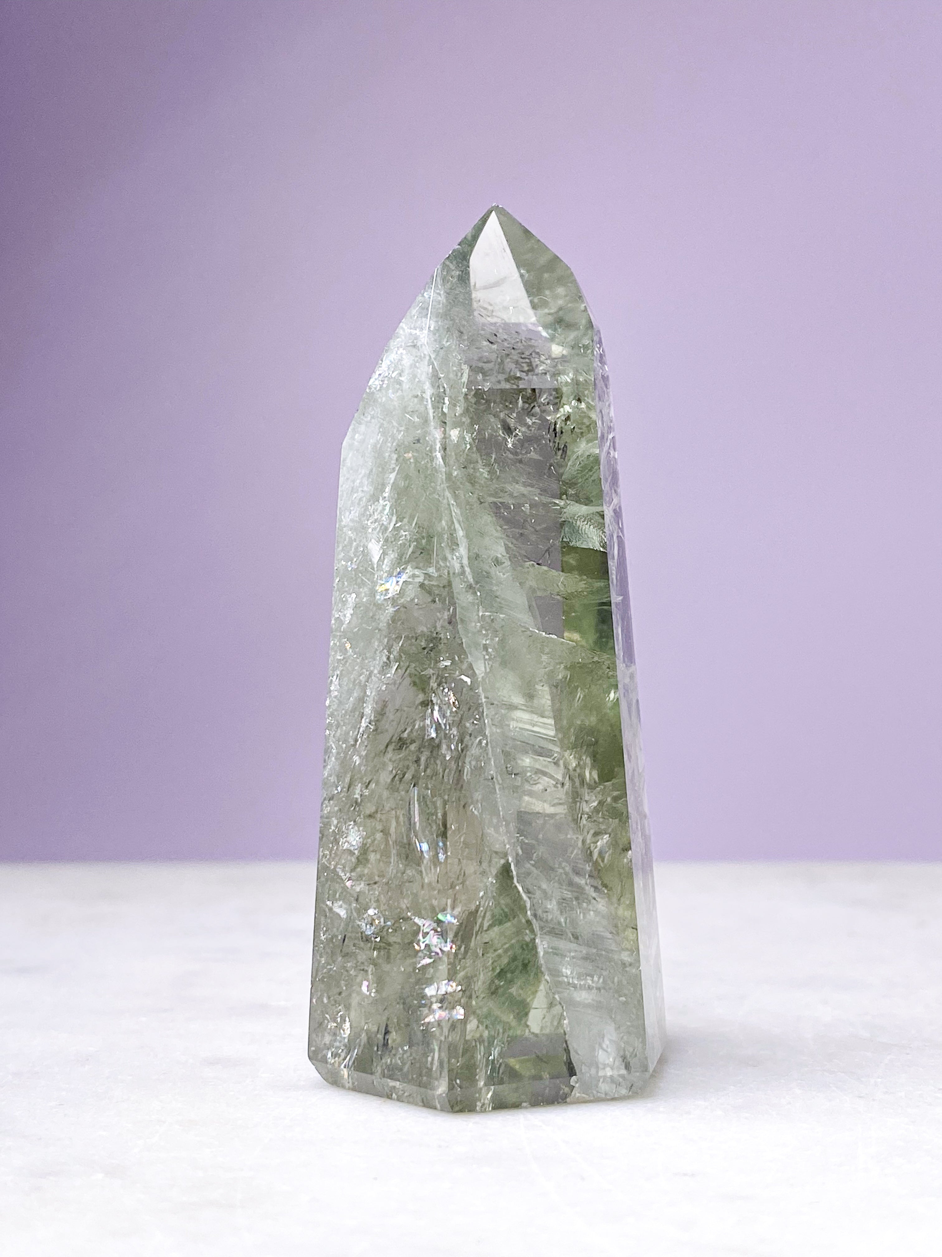 Prasiolittorn (nr 8) Grön ametist