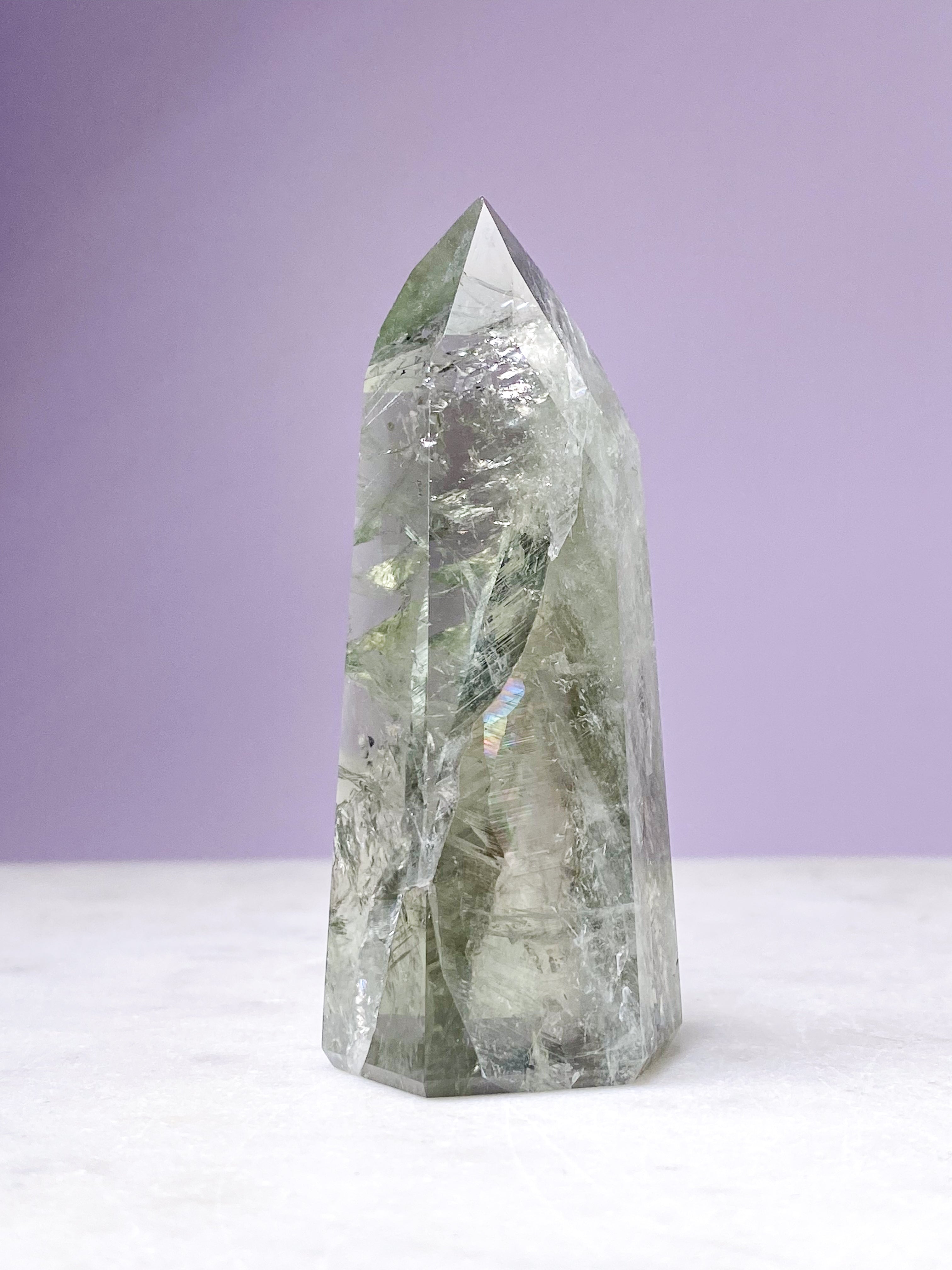 Prasiolittorn (nr 8) Grön ametist