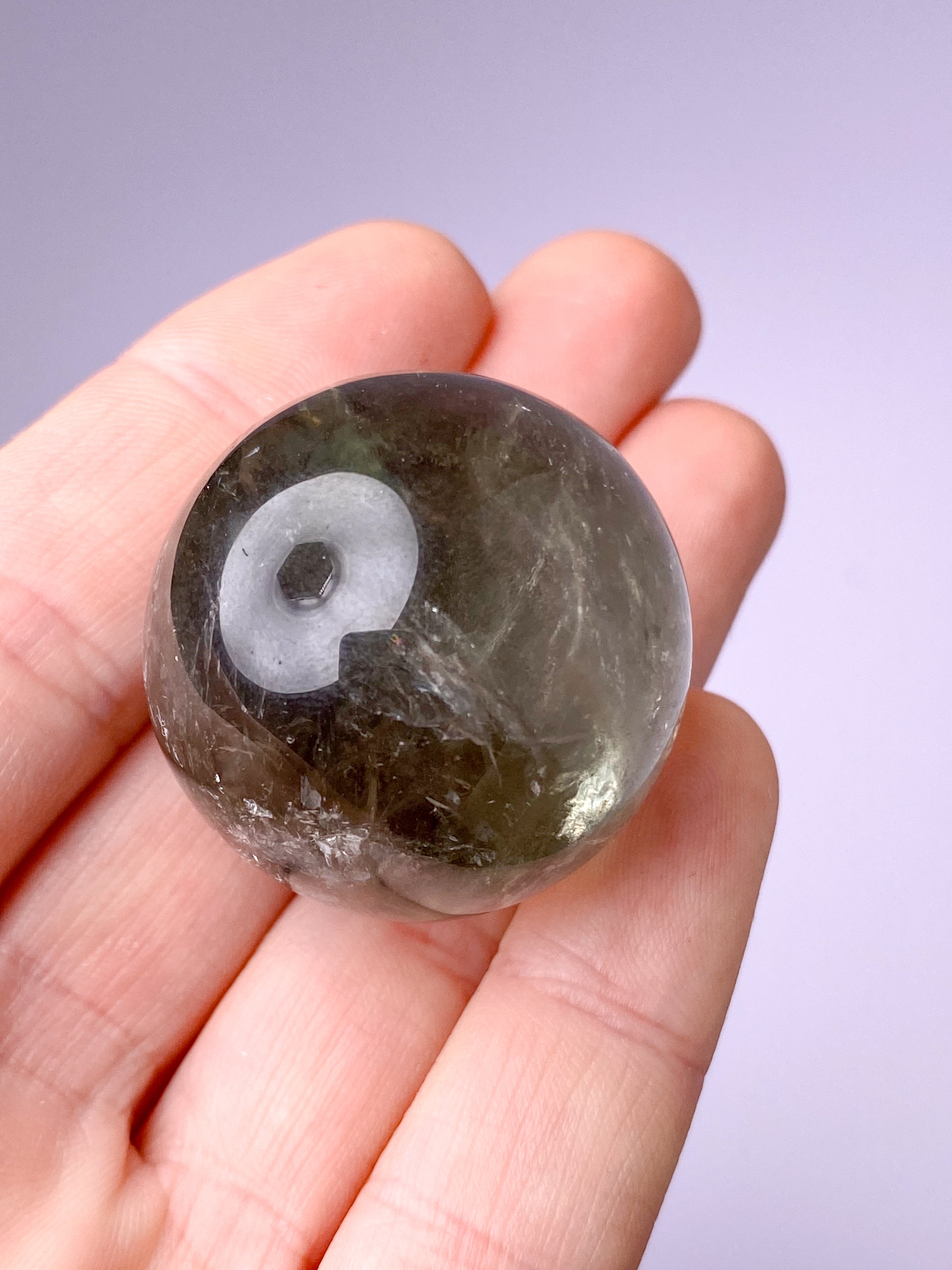 Prasiolittorn (nr 8) Grön ametist