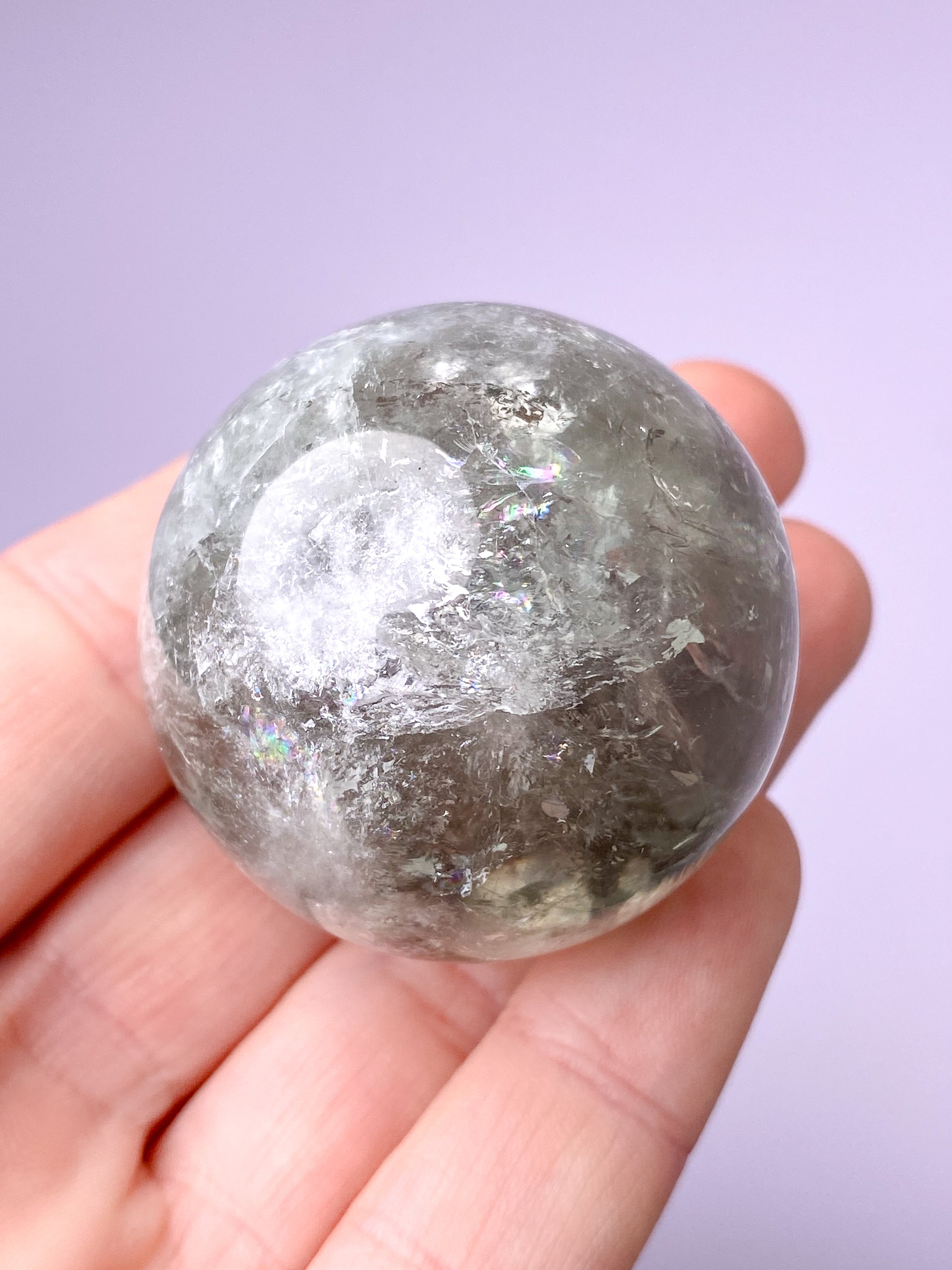 Prasiolittorn (nr 8) Grön ametist