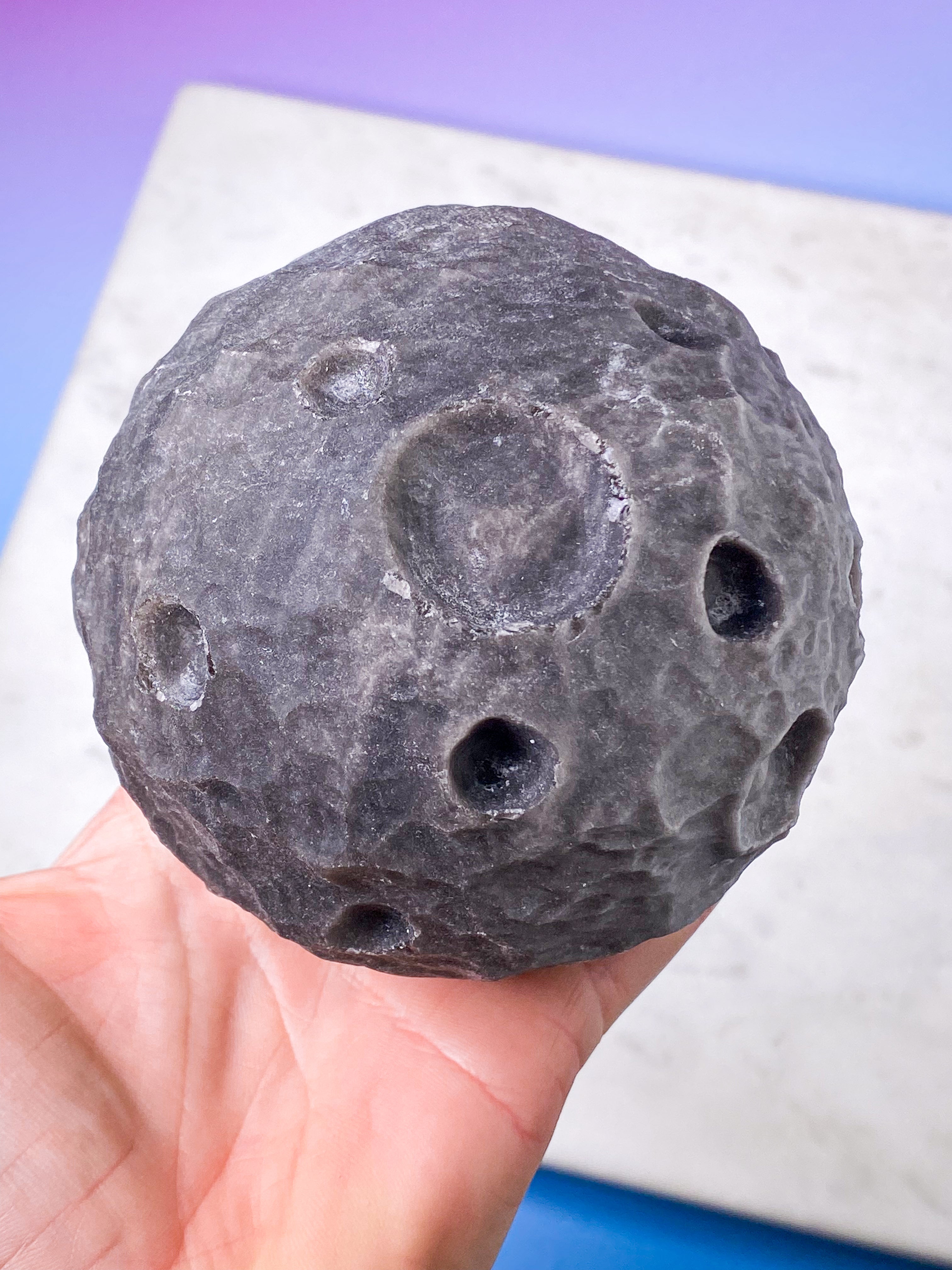 Jättemåne av silverobsidian (nr 4)