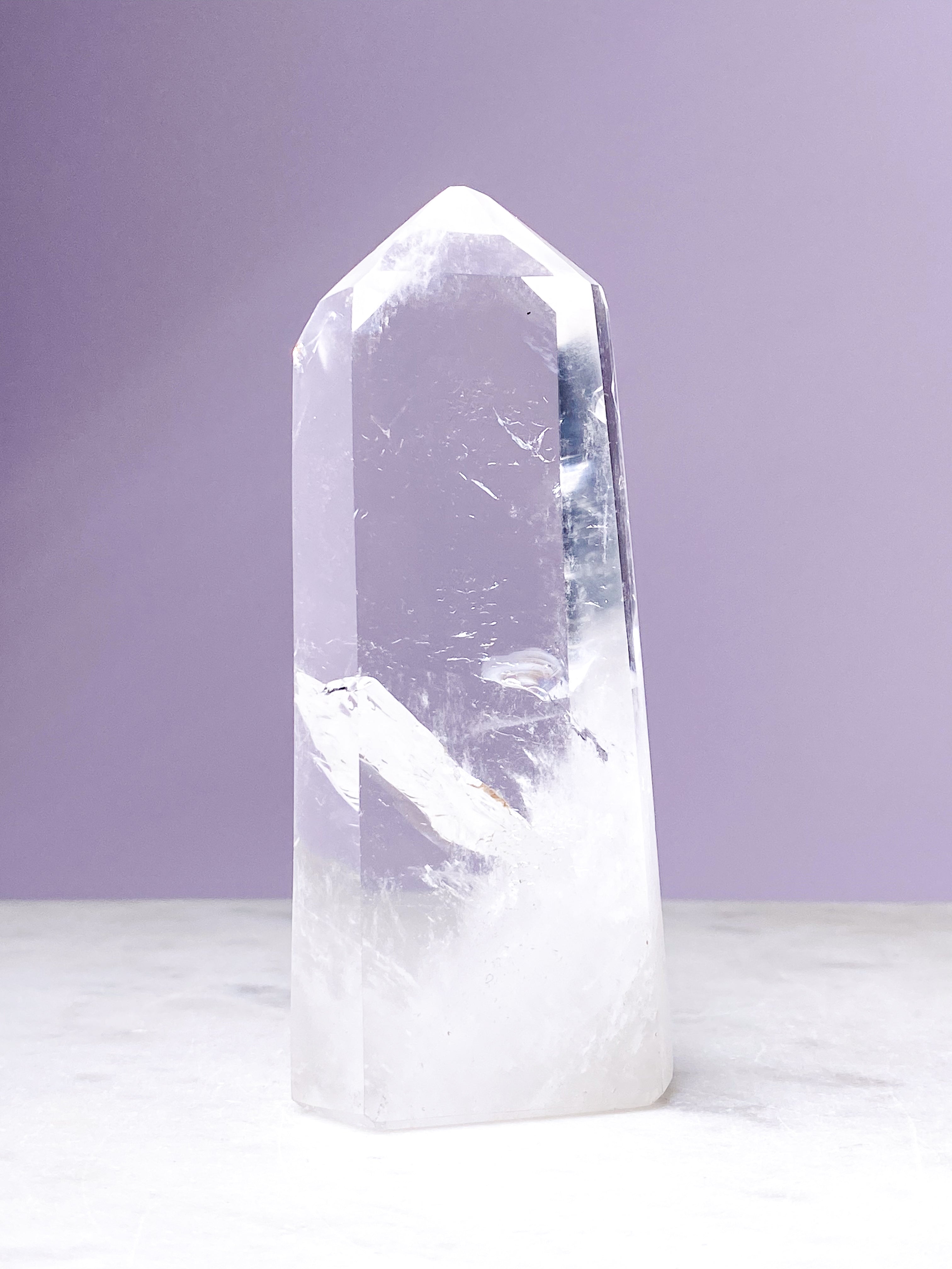 Jättestorn av bergkristall (nr 3) Exklusiv kvalitet