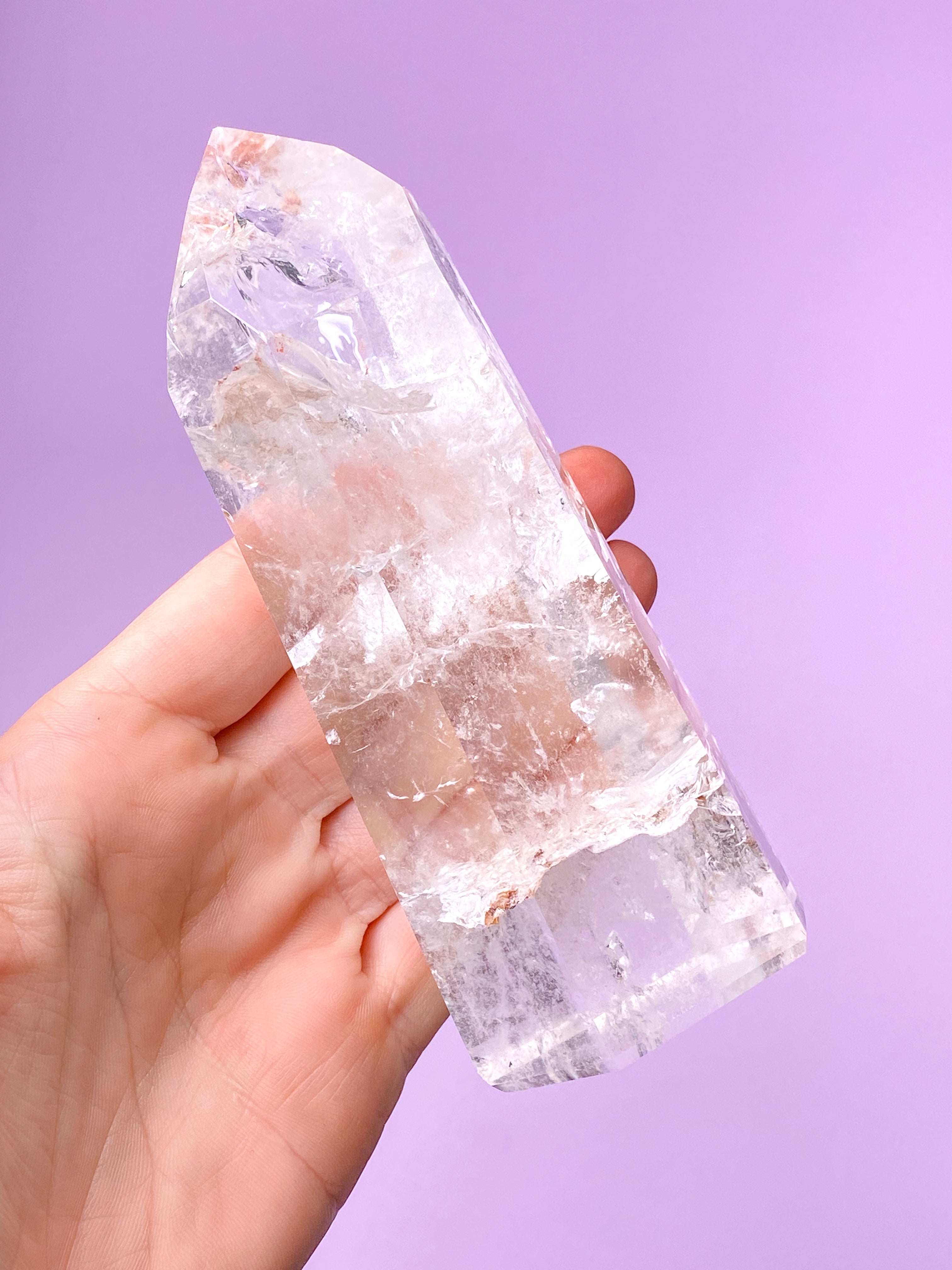 Jättestorn av bergkristall (nr 3) Exklusiv kvalitet