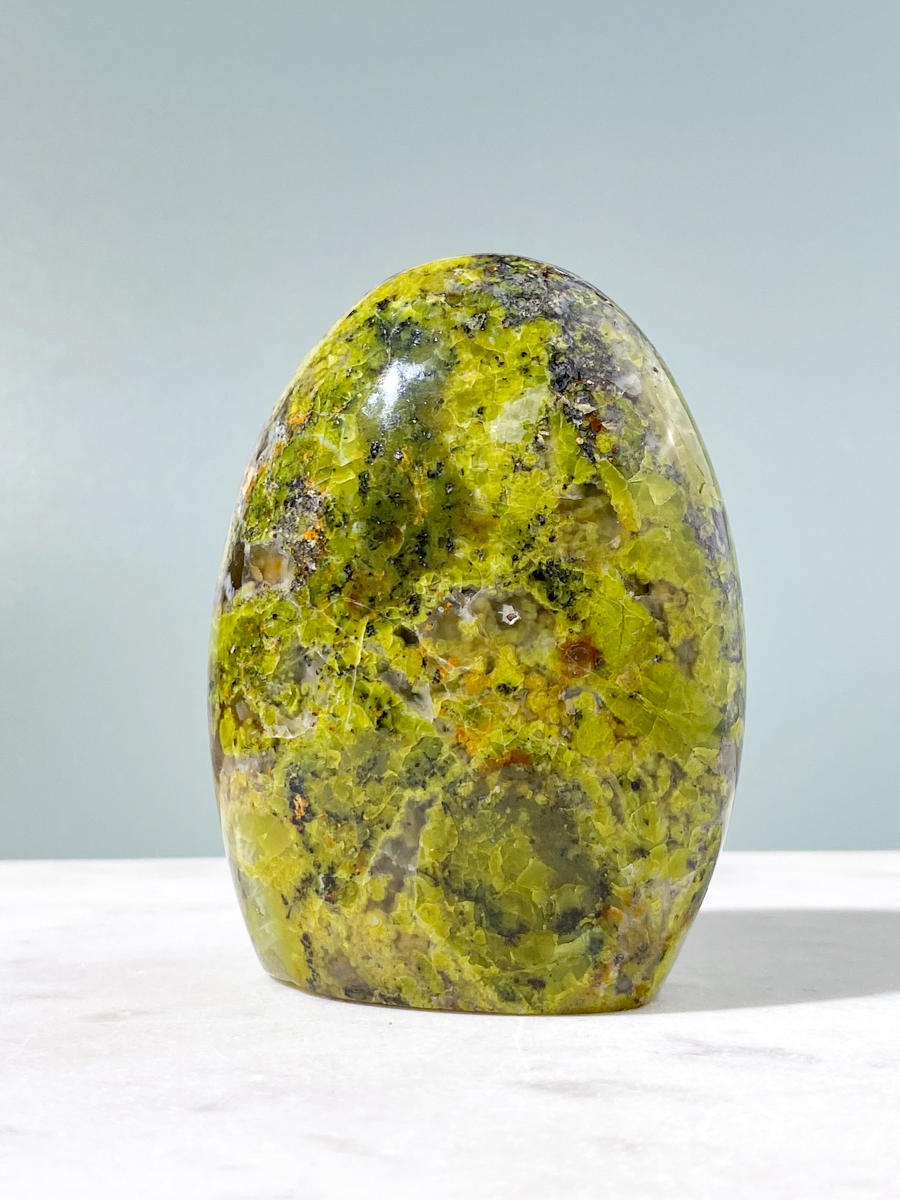 Grön Opal Freeform (Nr. 2)