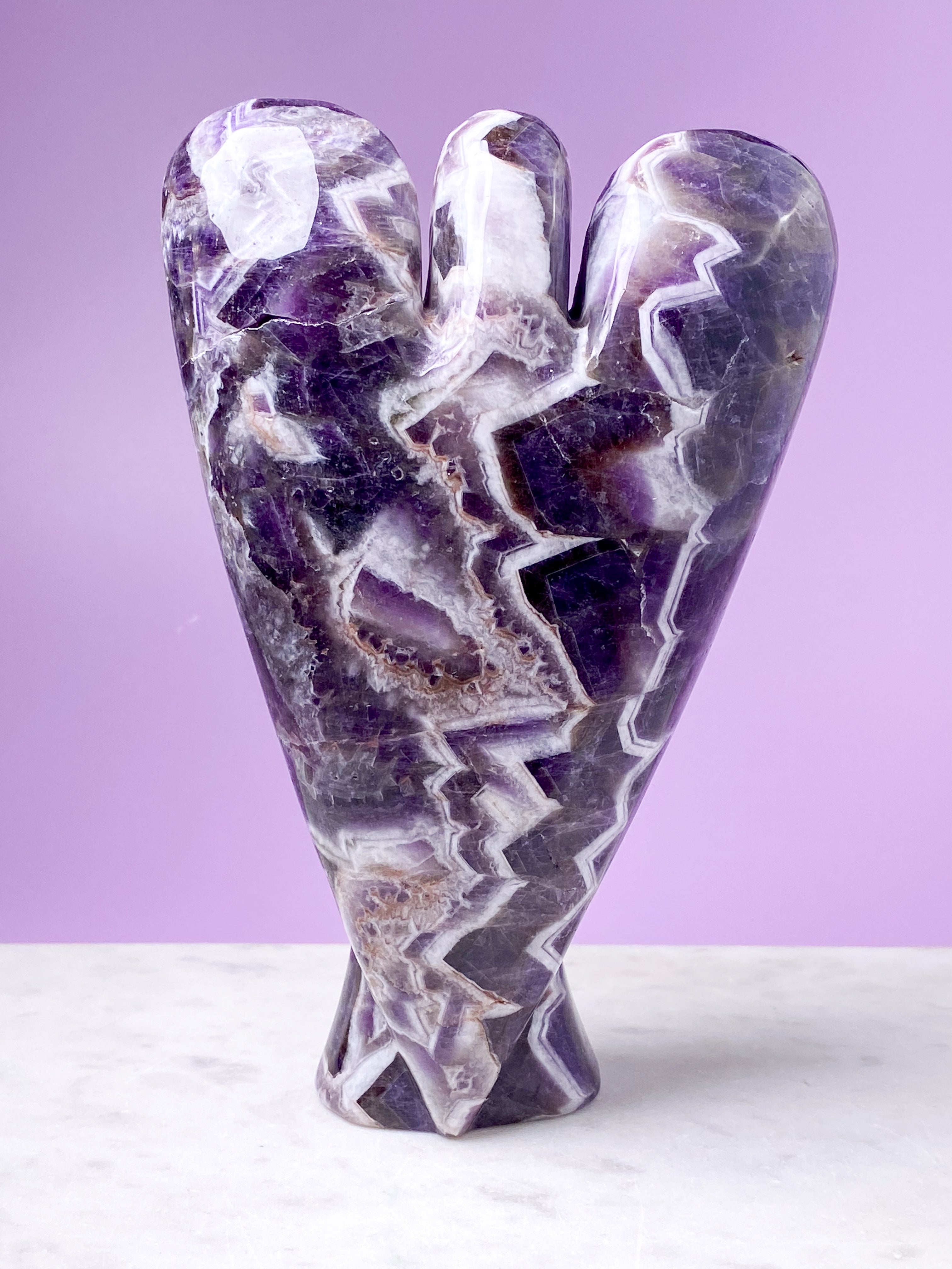 Chevron Amethyst Tower