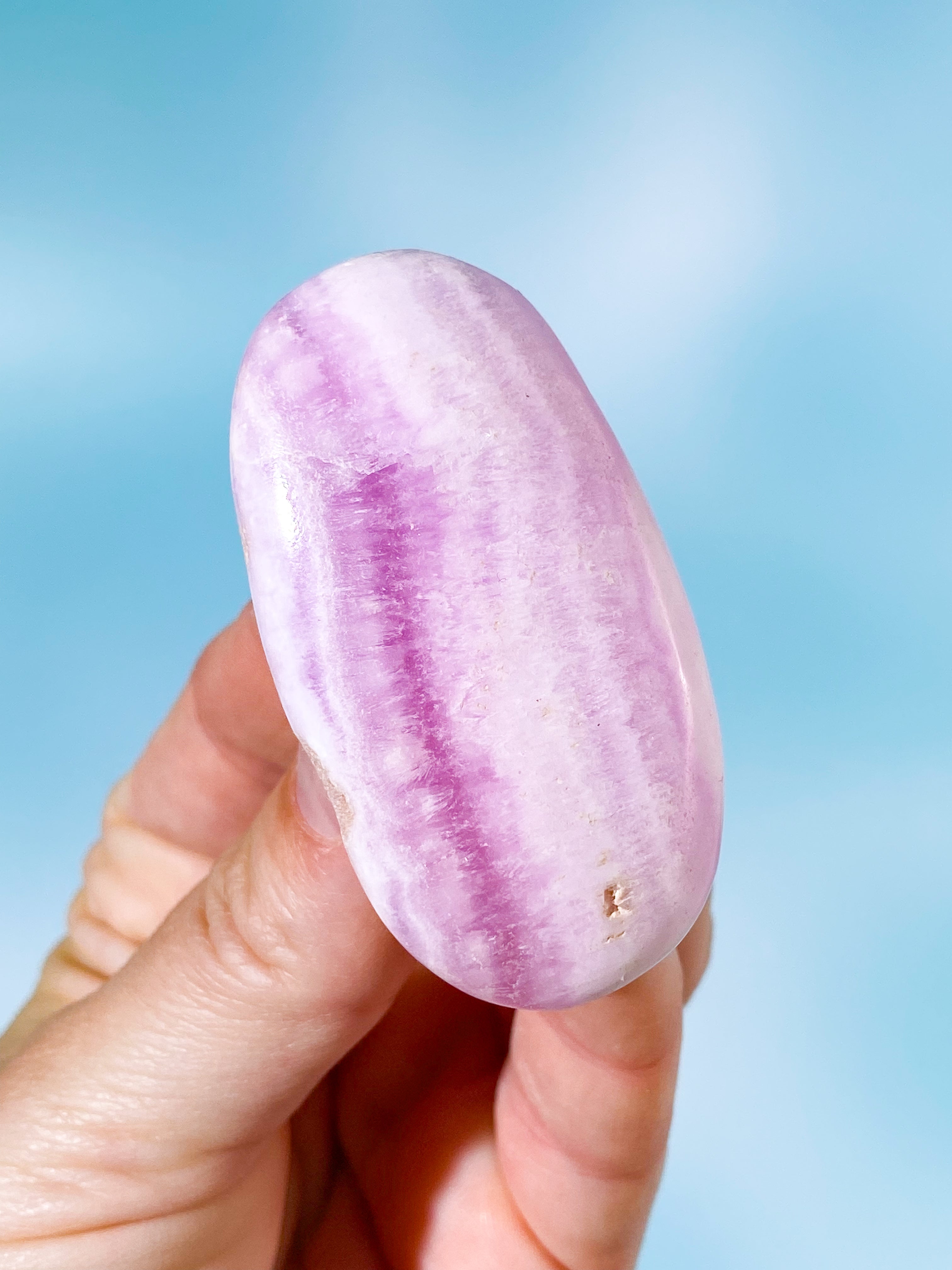 Rosa Aragonit Palmstone (Nr. 27)