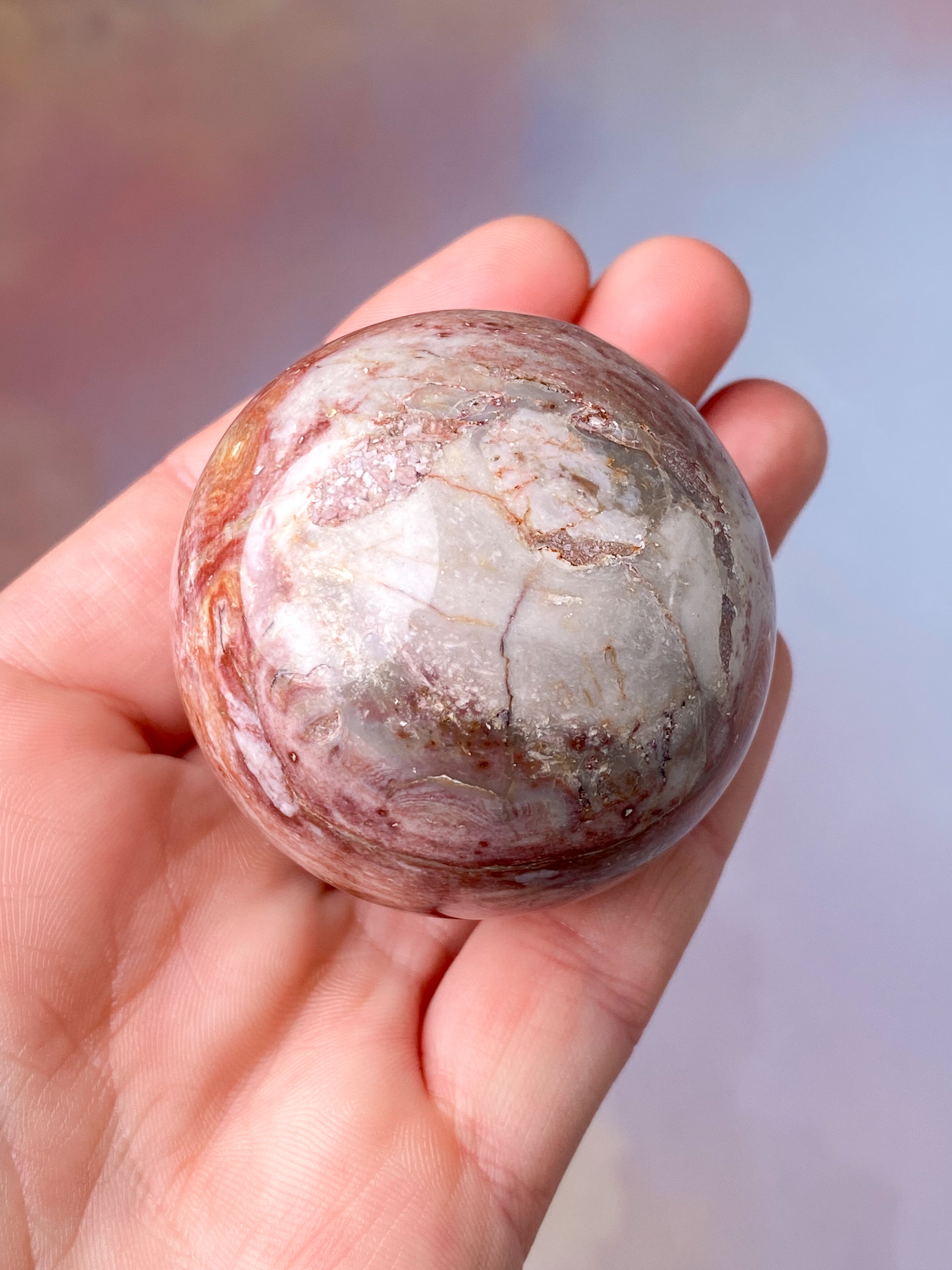 Polychrom Jasper Palm Stone (nr 12)