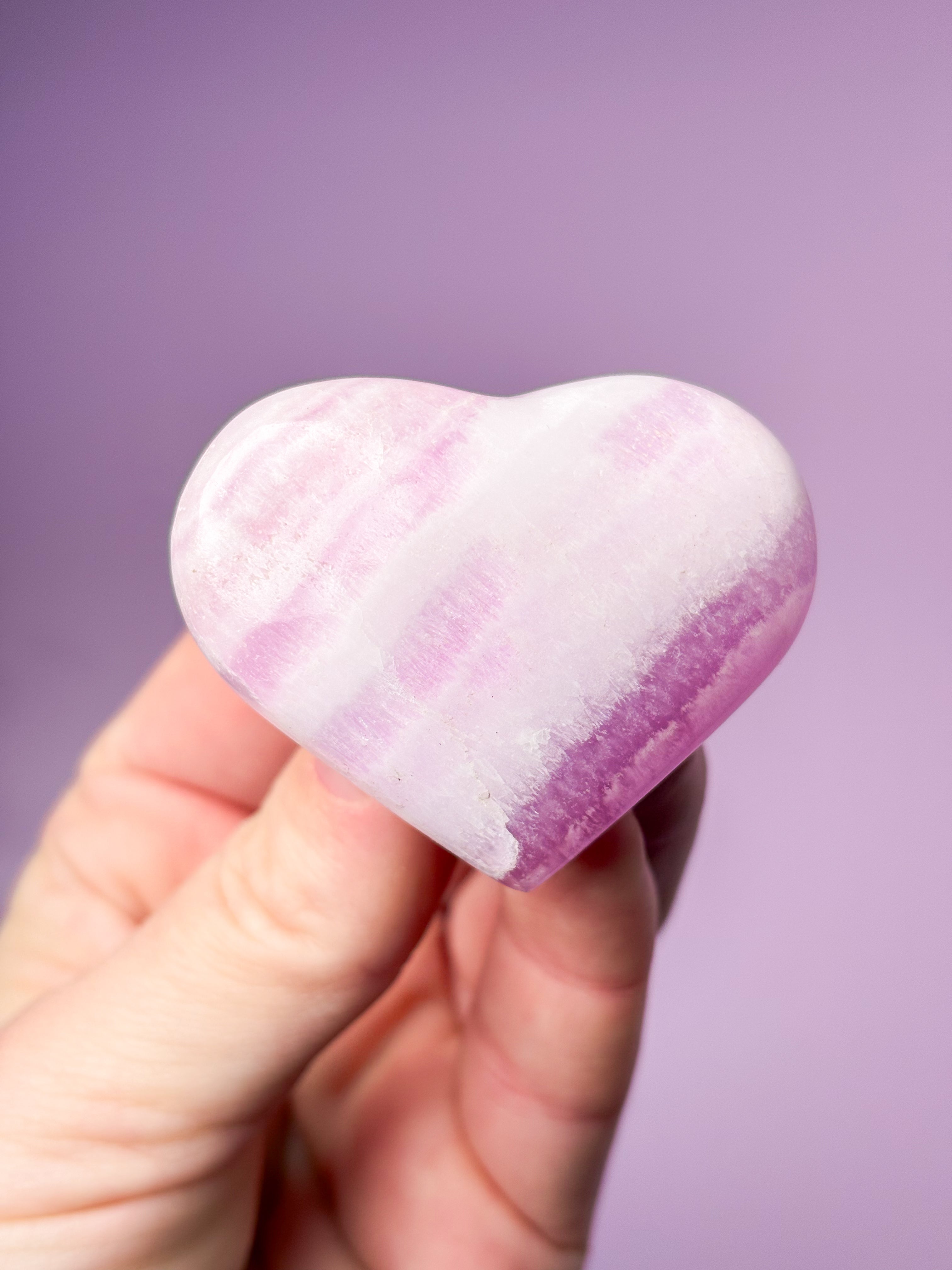 Rosa aragonithjärta (nr 2)