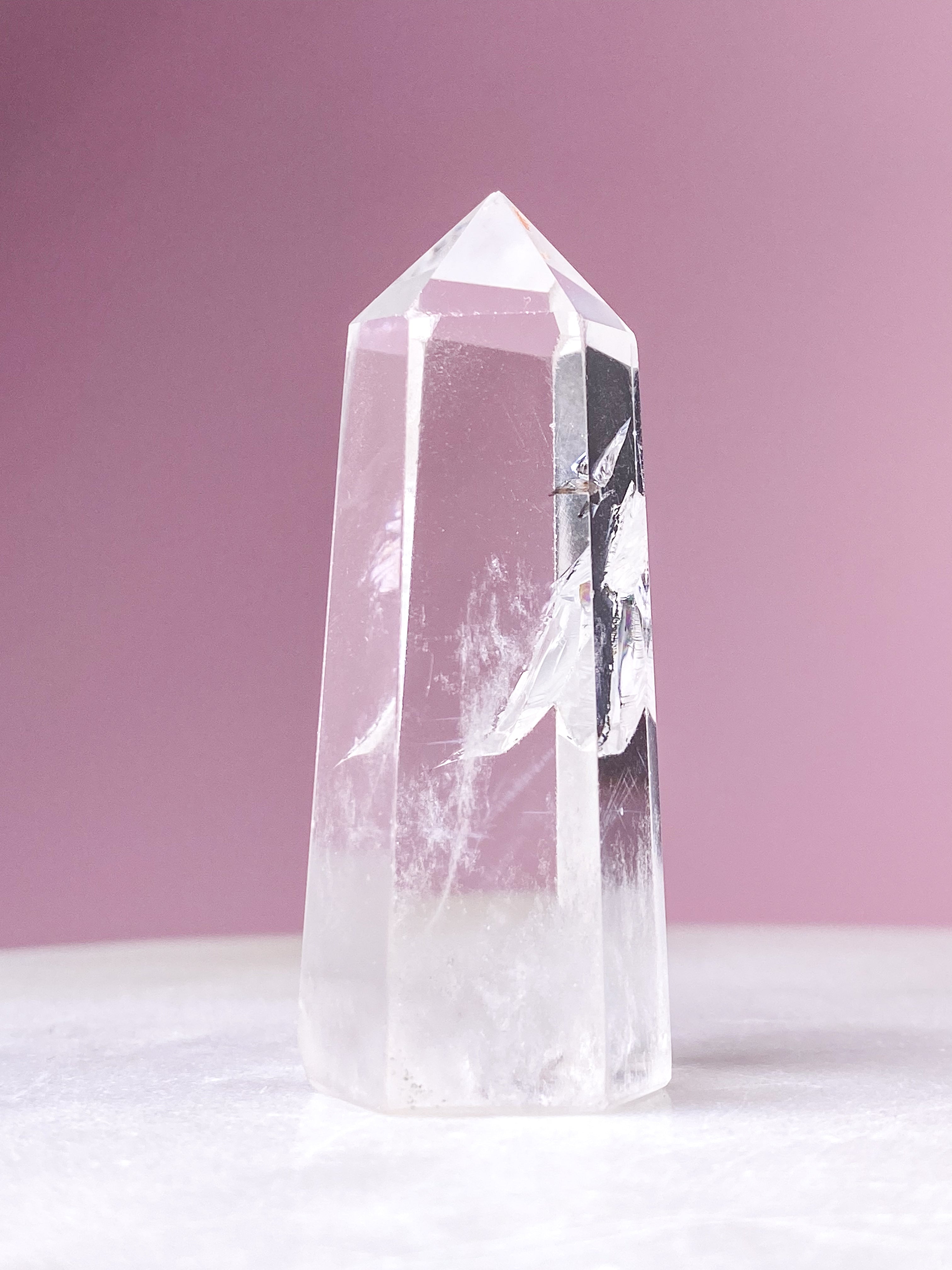 Jättestorn av bergkristall (nr 3) Exklusiv kvalitet