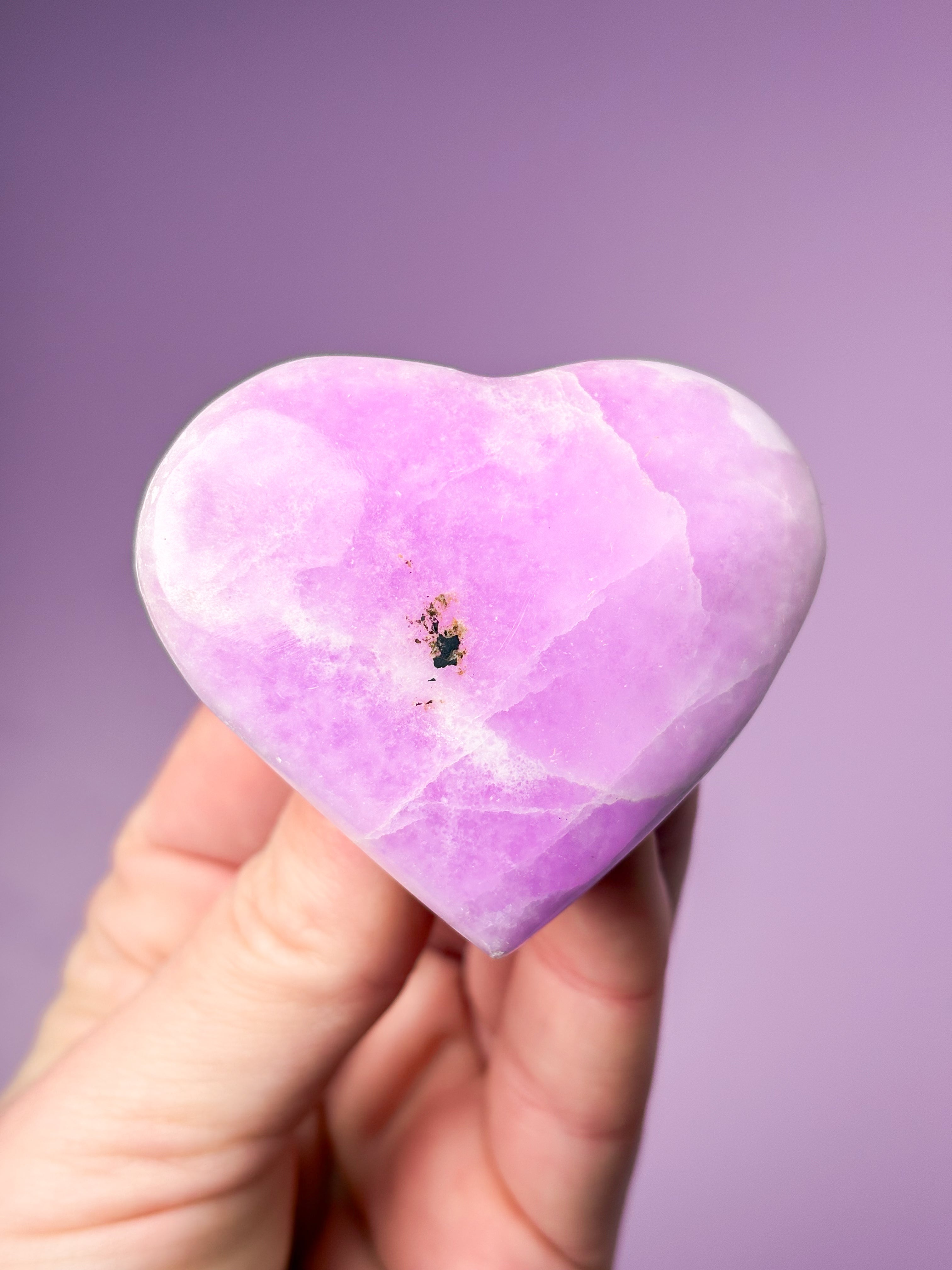 Rosa aragonithjärta (nr 9)