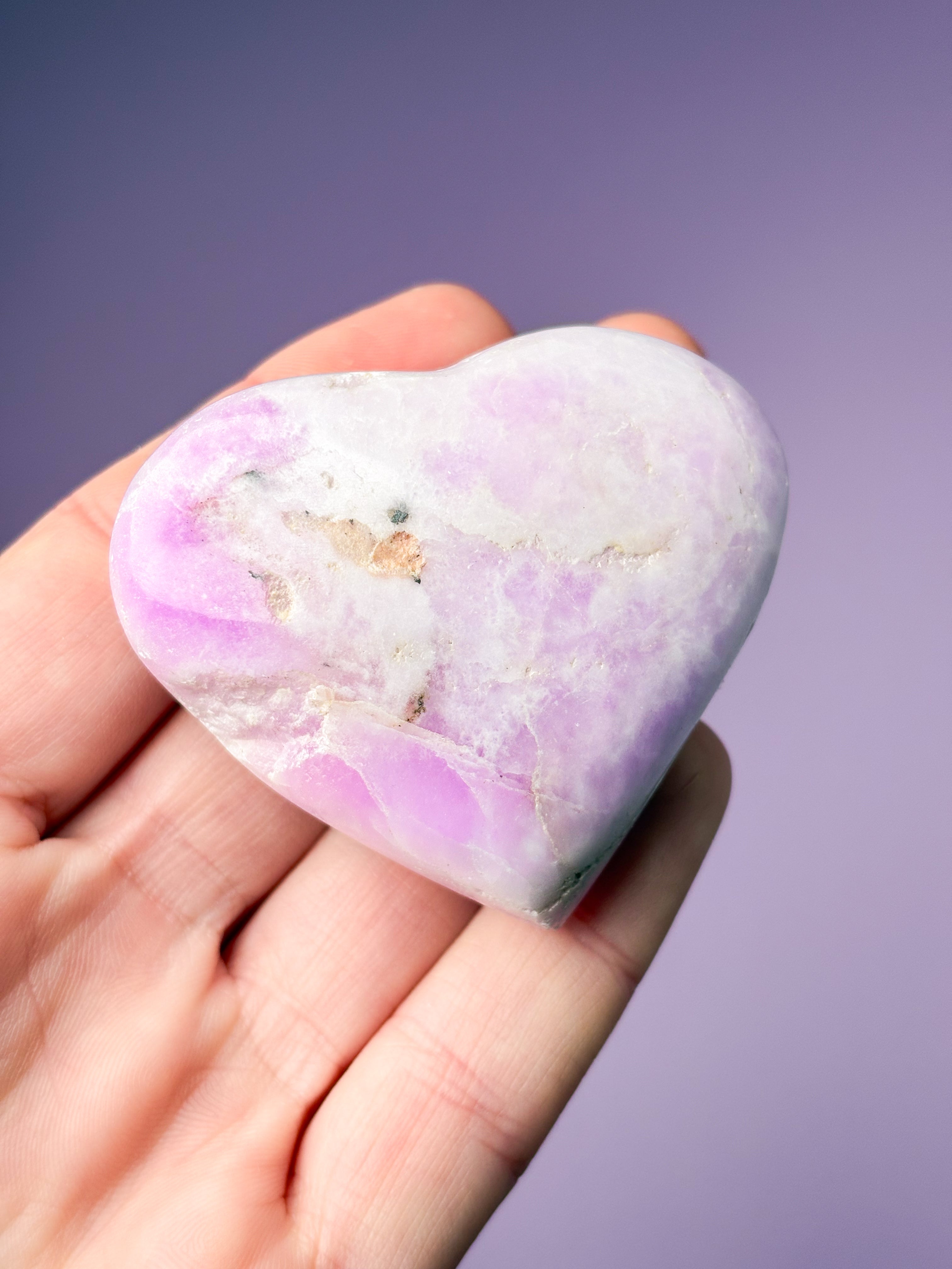 Rosa aragonithjärta (nr 9)