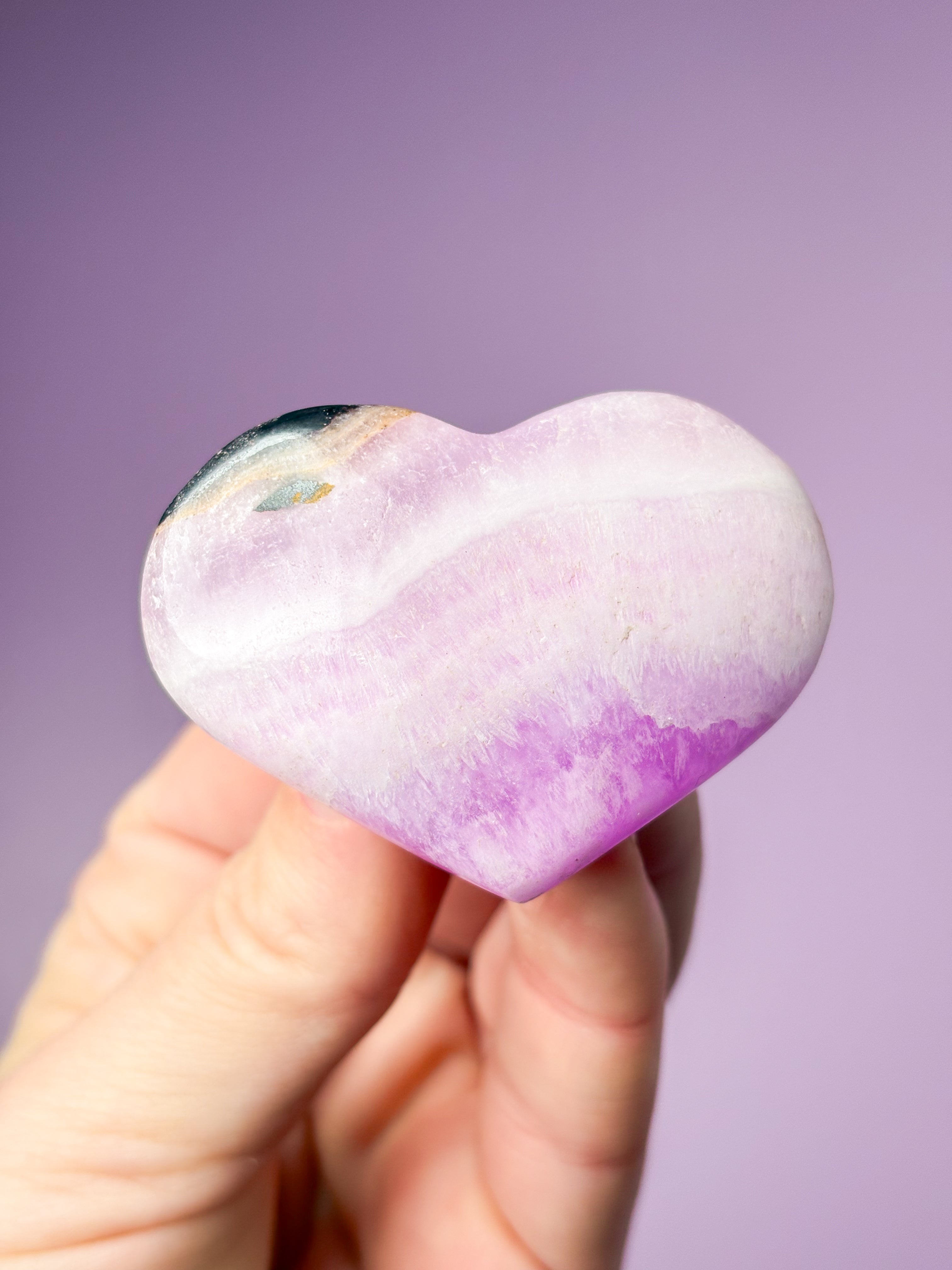 Rosa aragonithjärta (nr 19)