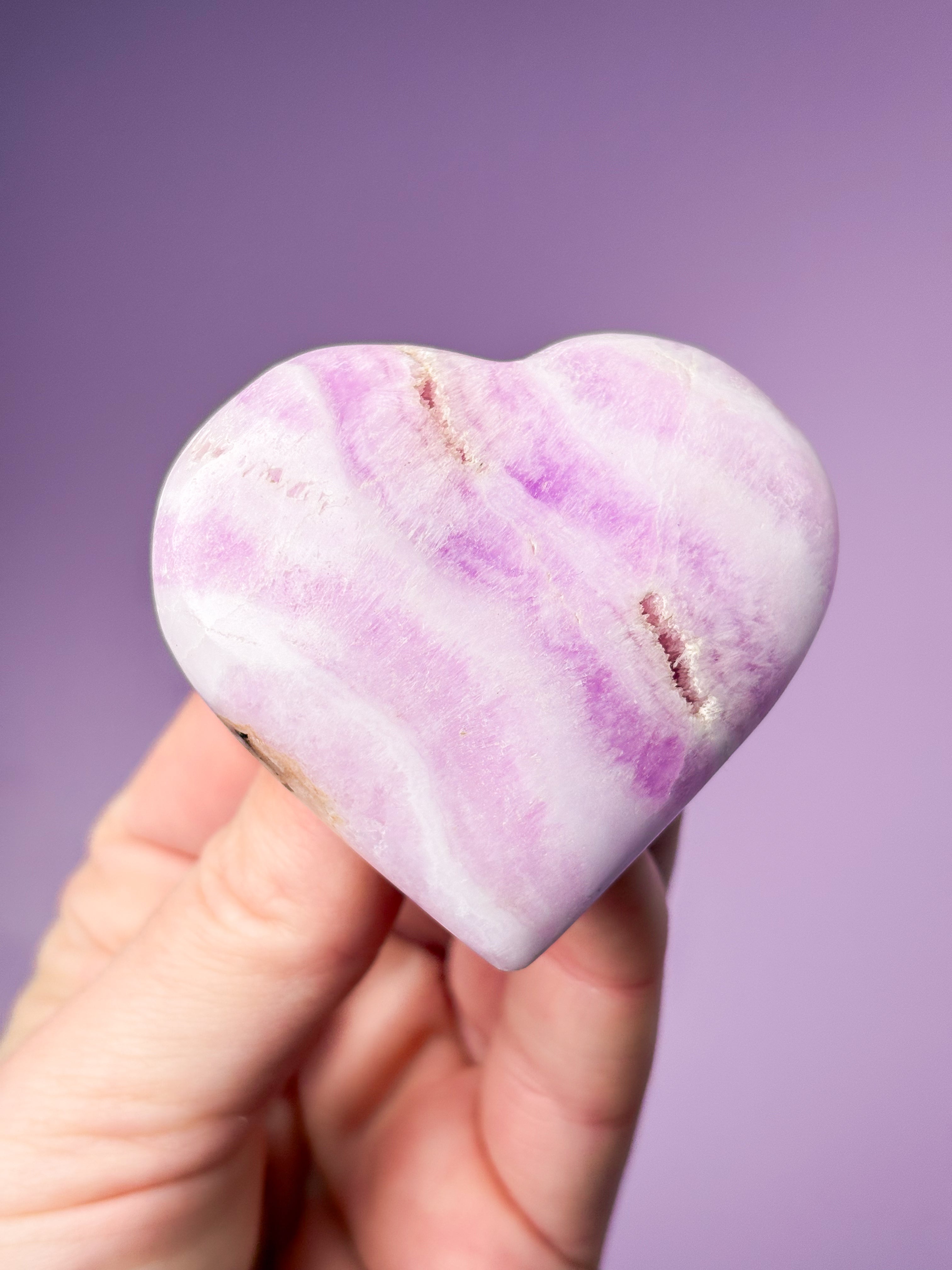 Rosa aragonithjärta (nr 20)