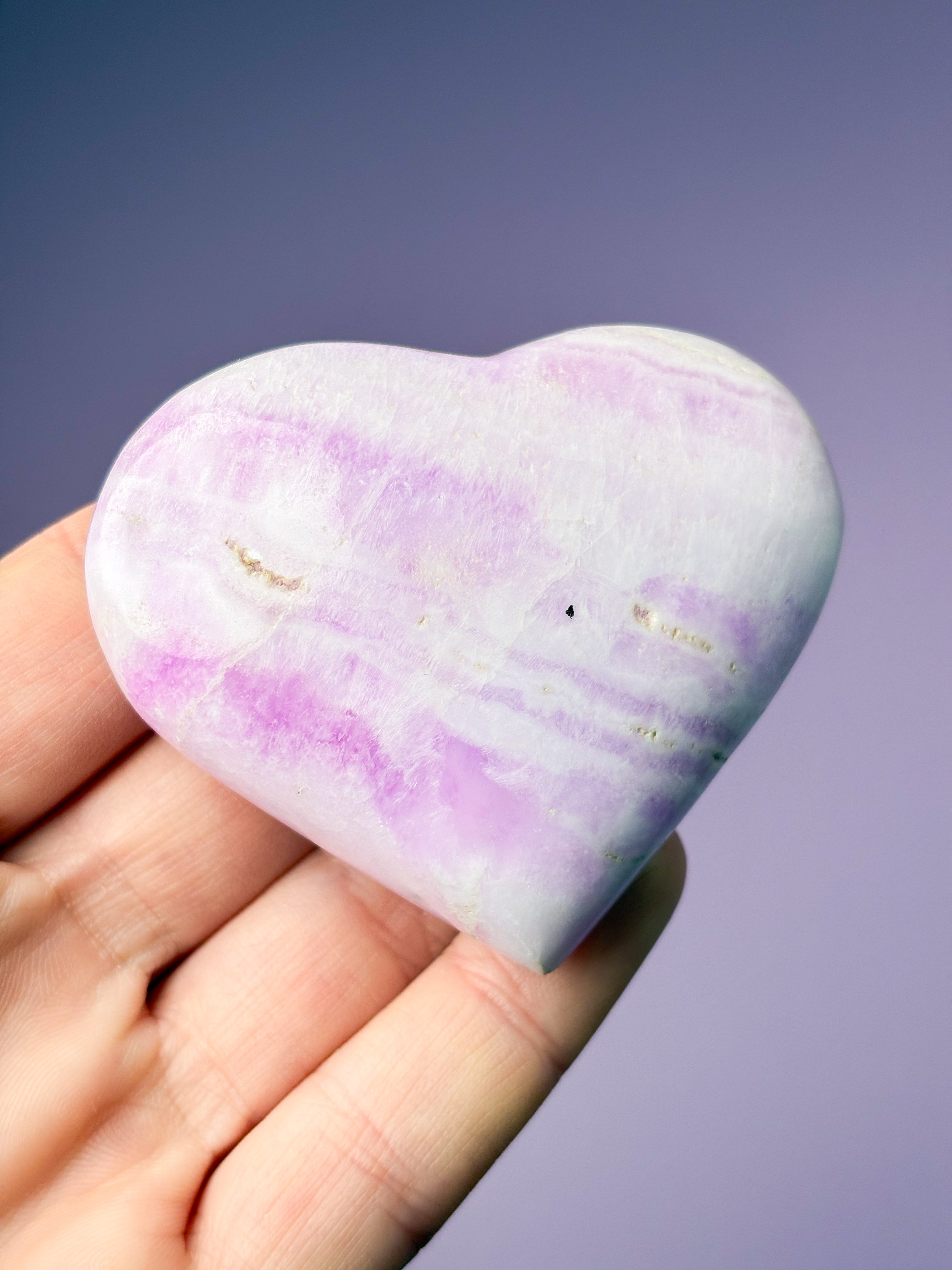 Rosa aragonithjärta (nr 22)