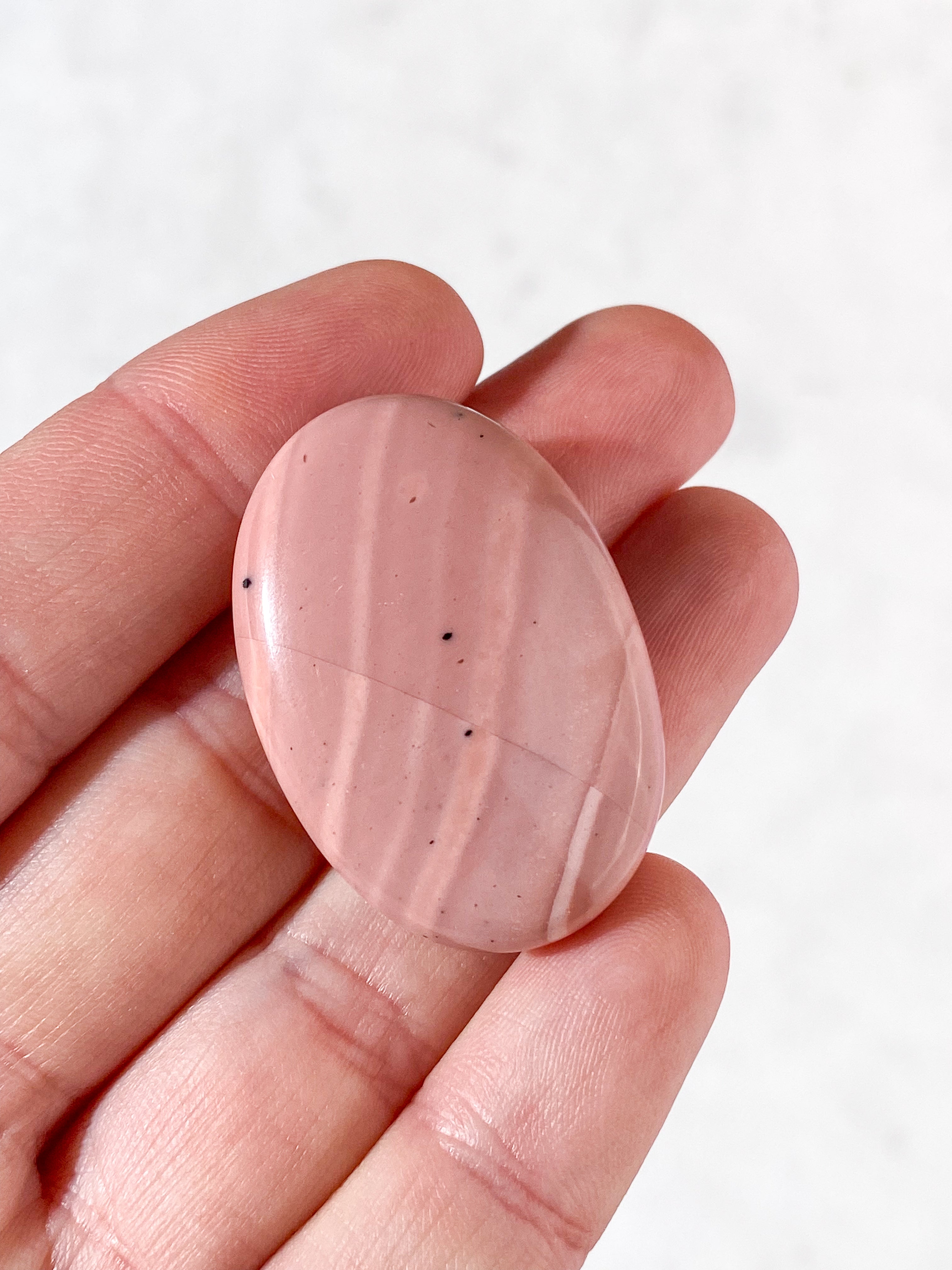 Rosa Opal Palmstone (Nr. 1) från Australien