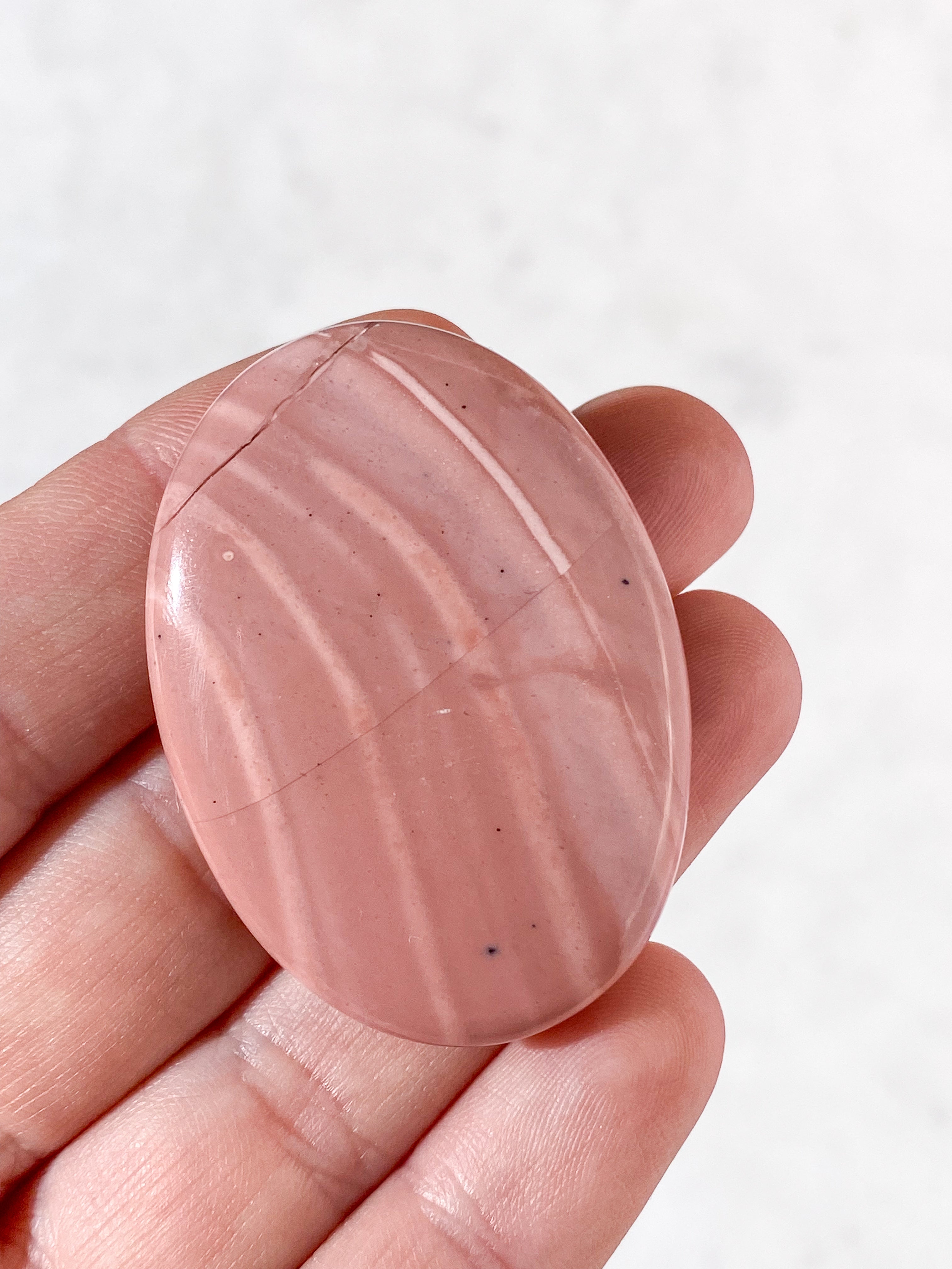 Rosa Opal Palmstone (nr 6) från Australien