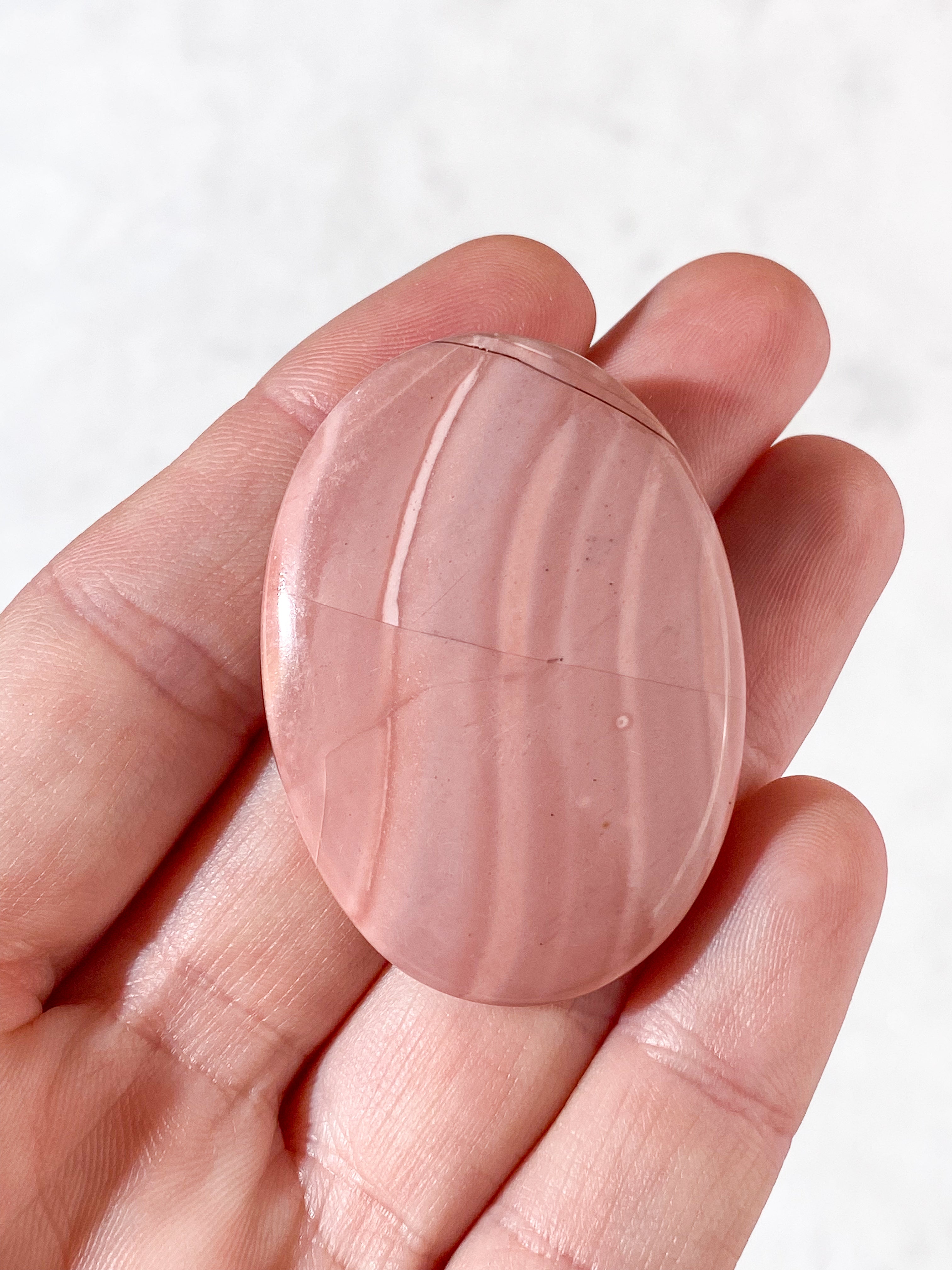 Rosa Opal Palmstone (nr 6) från Australien