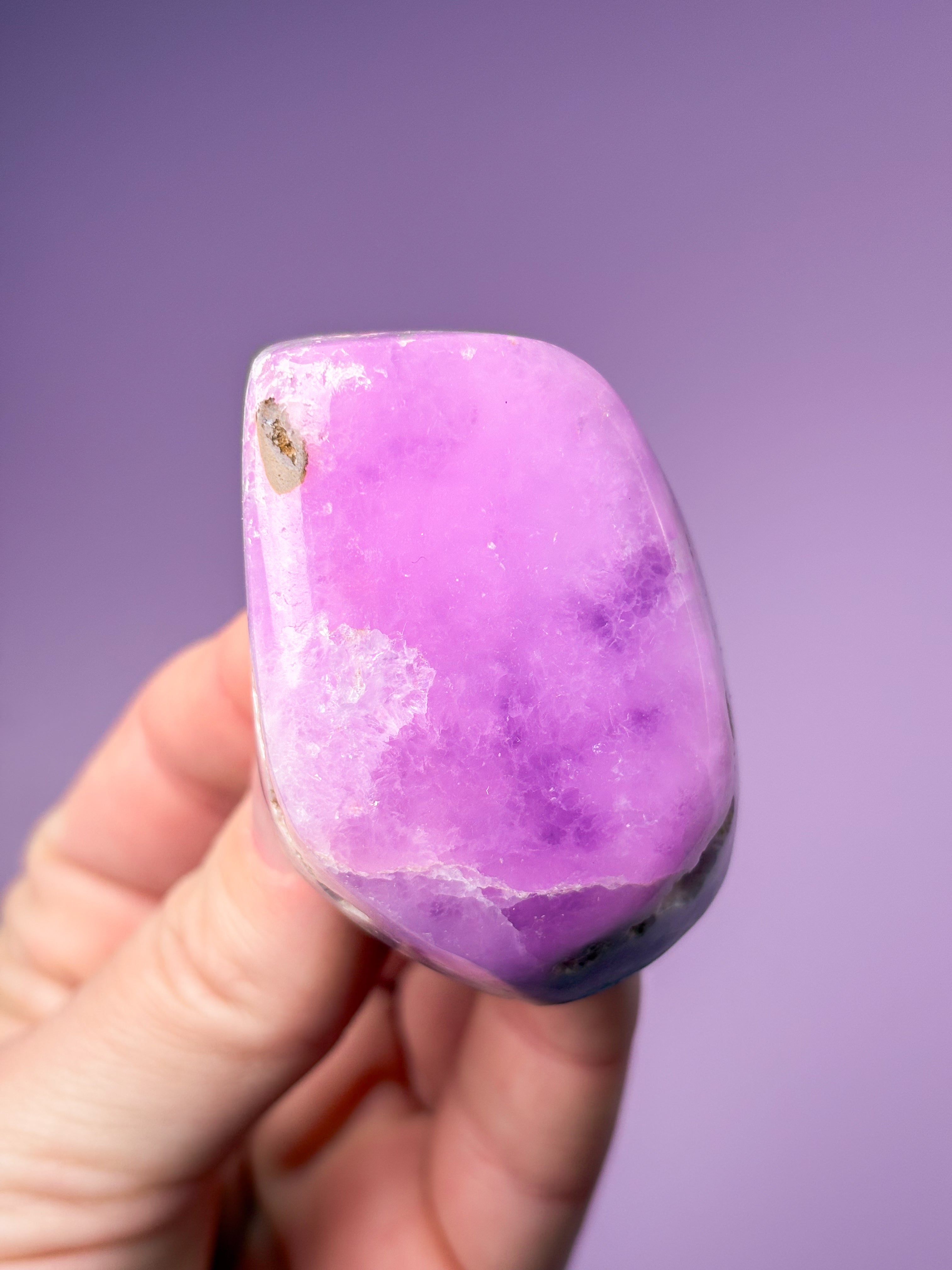 Rosa Aragonit Friform (nr 17)