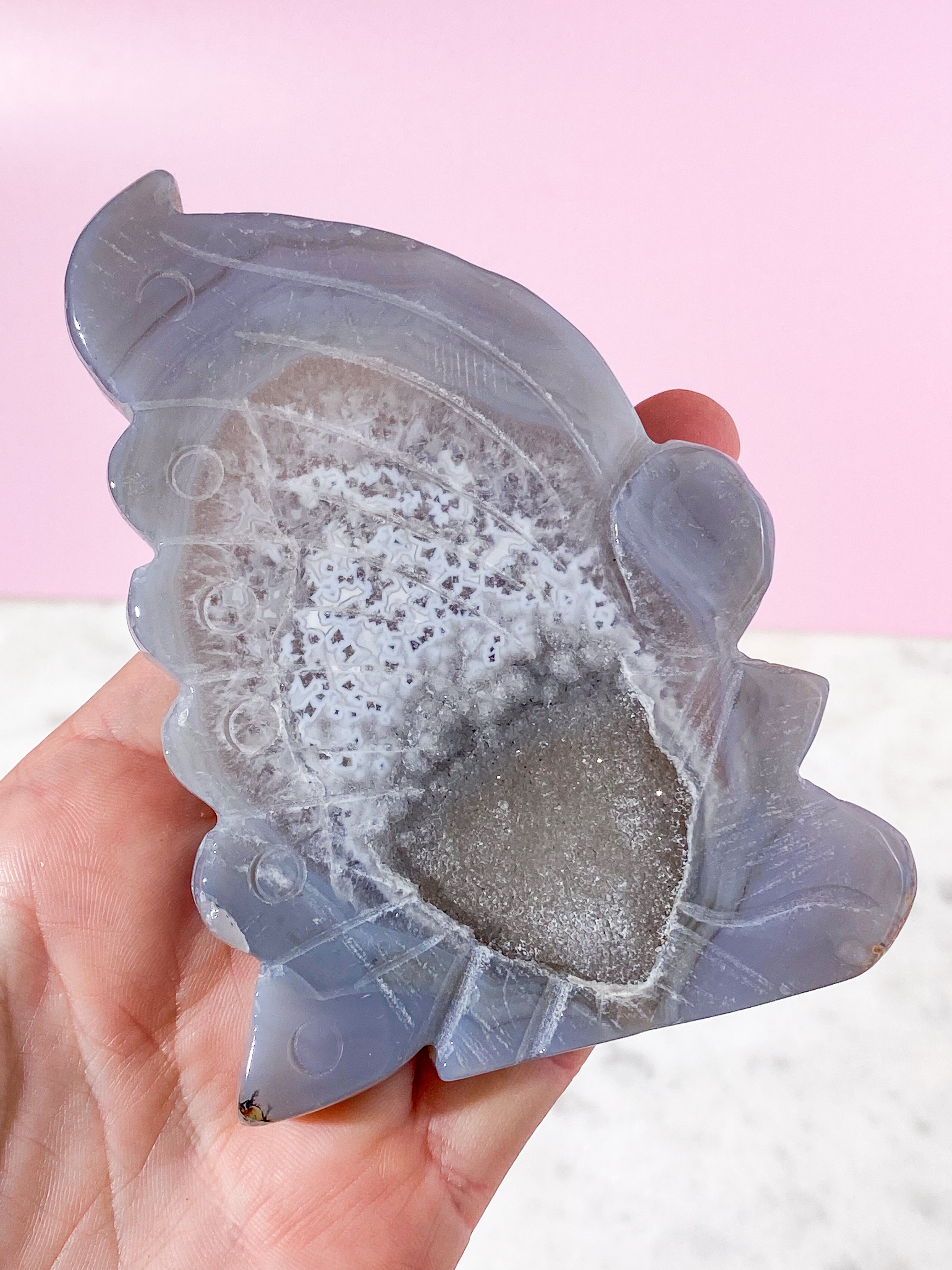 Druzy Agat Fe (nr 6)