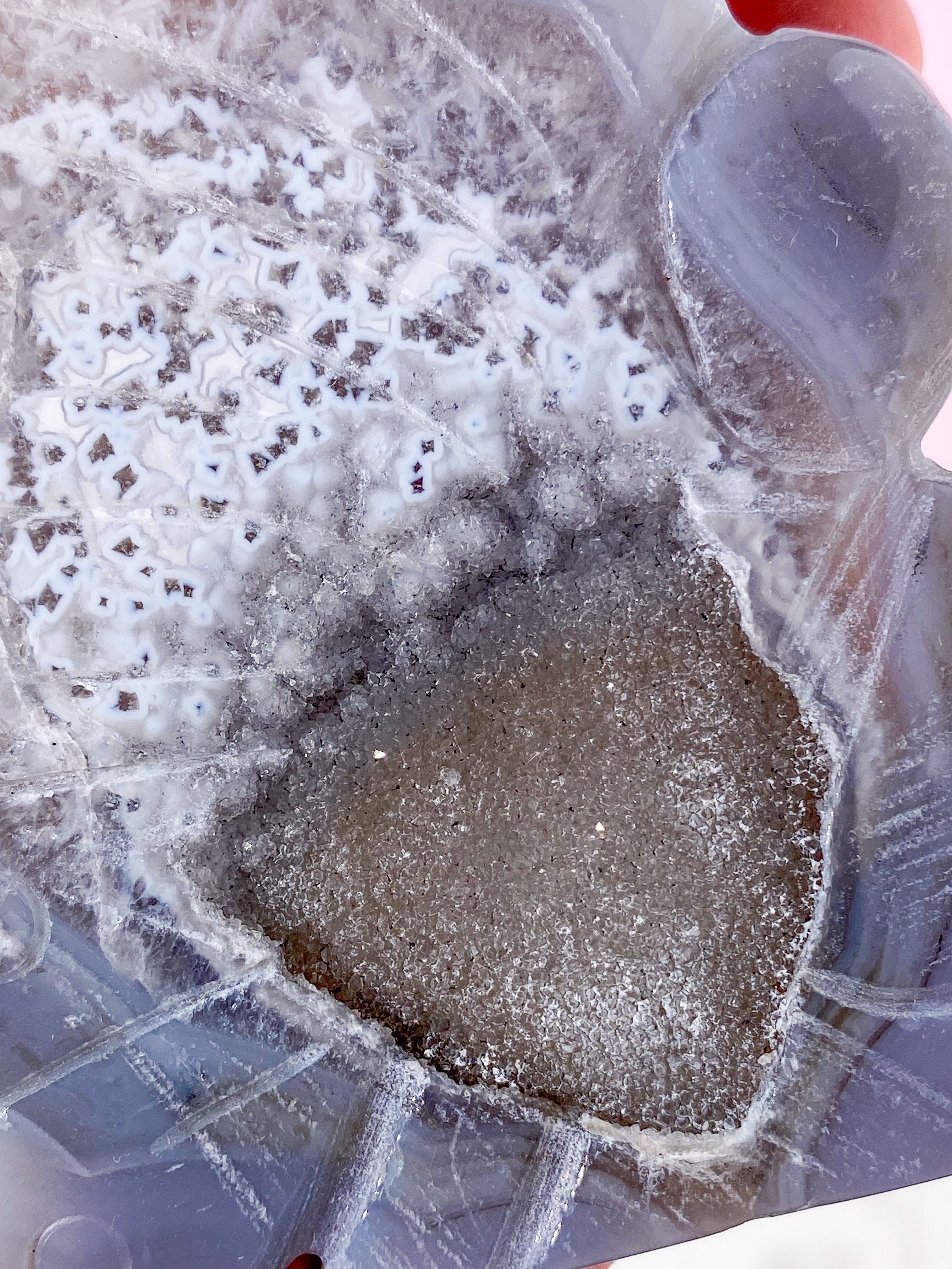 Druzy Agat Fe (nr 6)