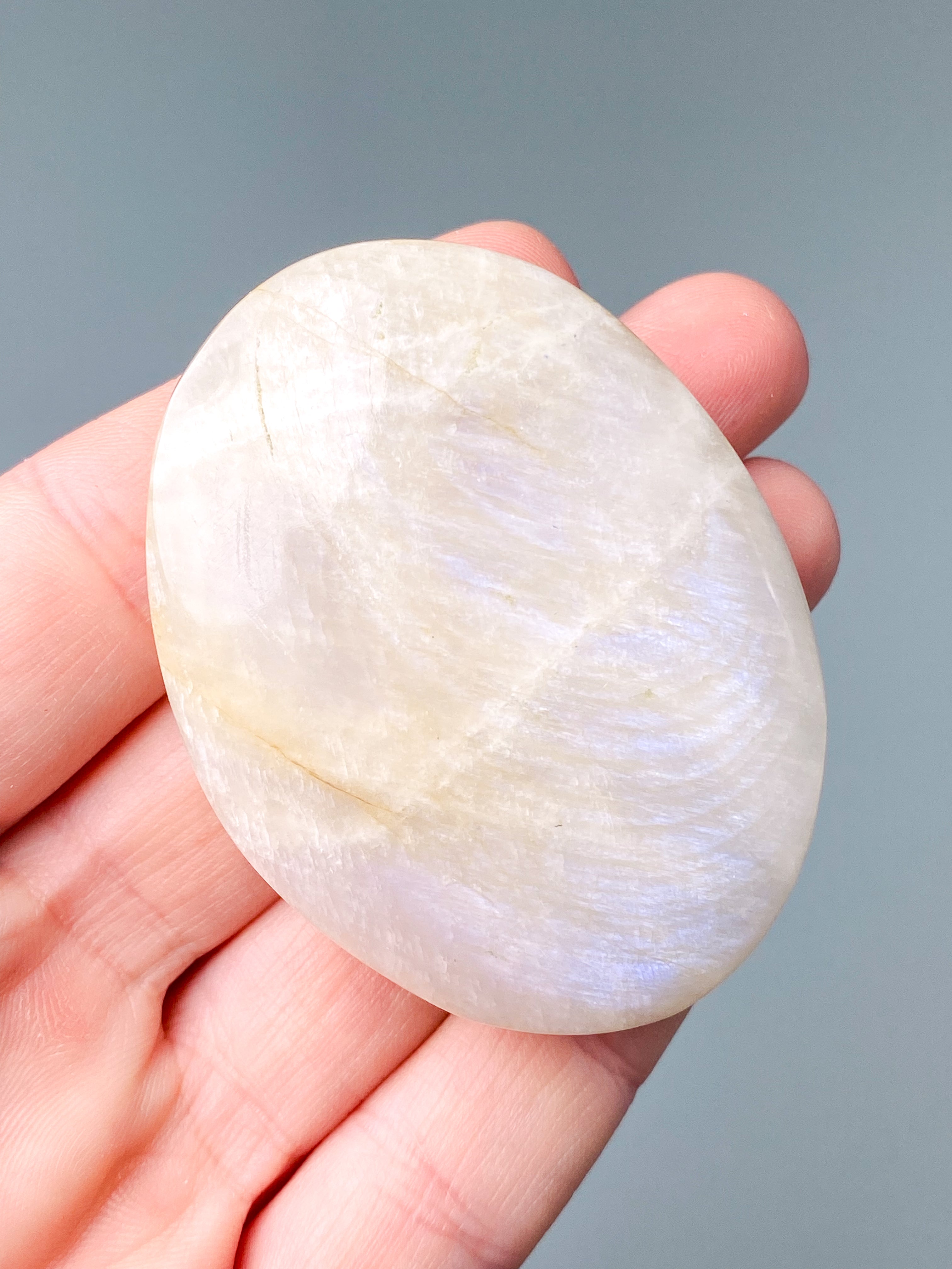 Rainbow Moonstone Palmstone
