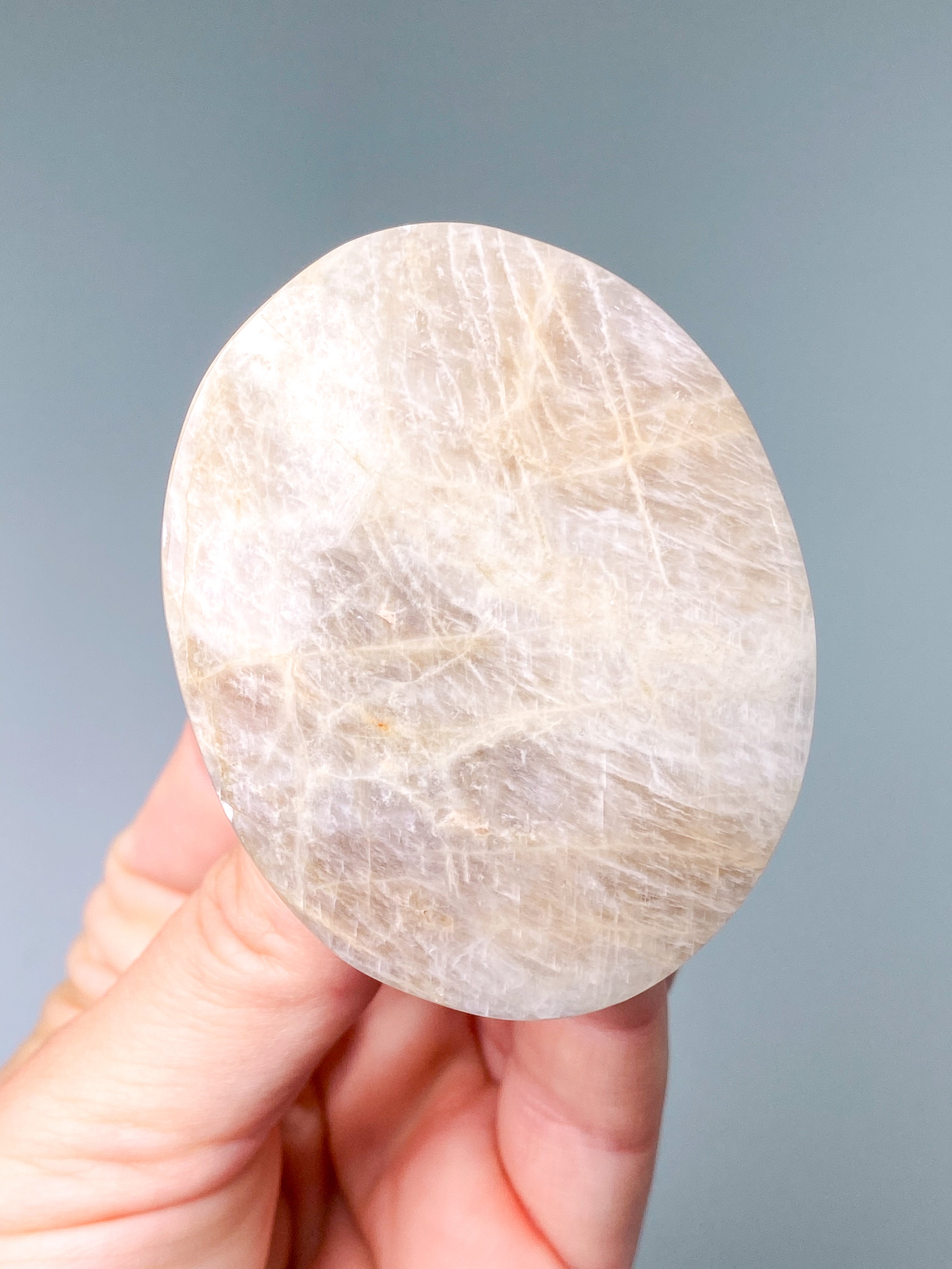 Rainbow Moonstone Palmstone