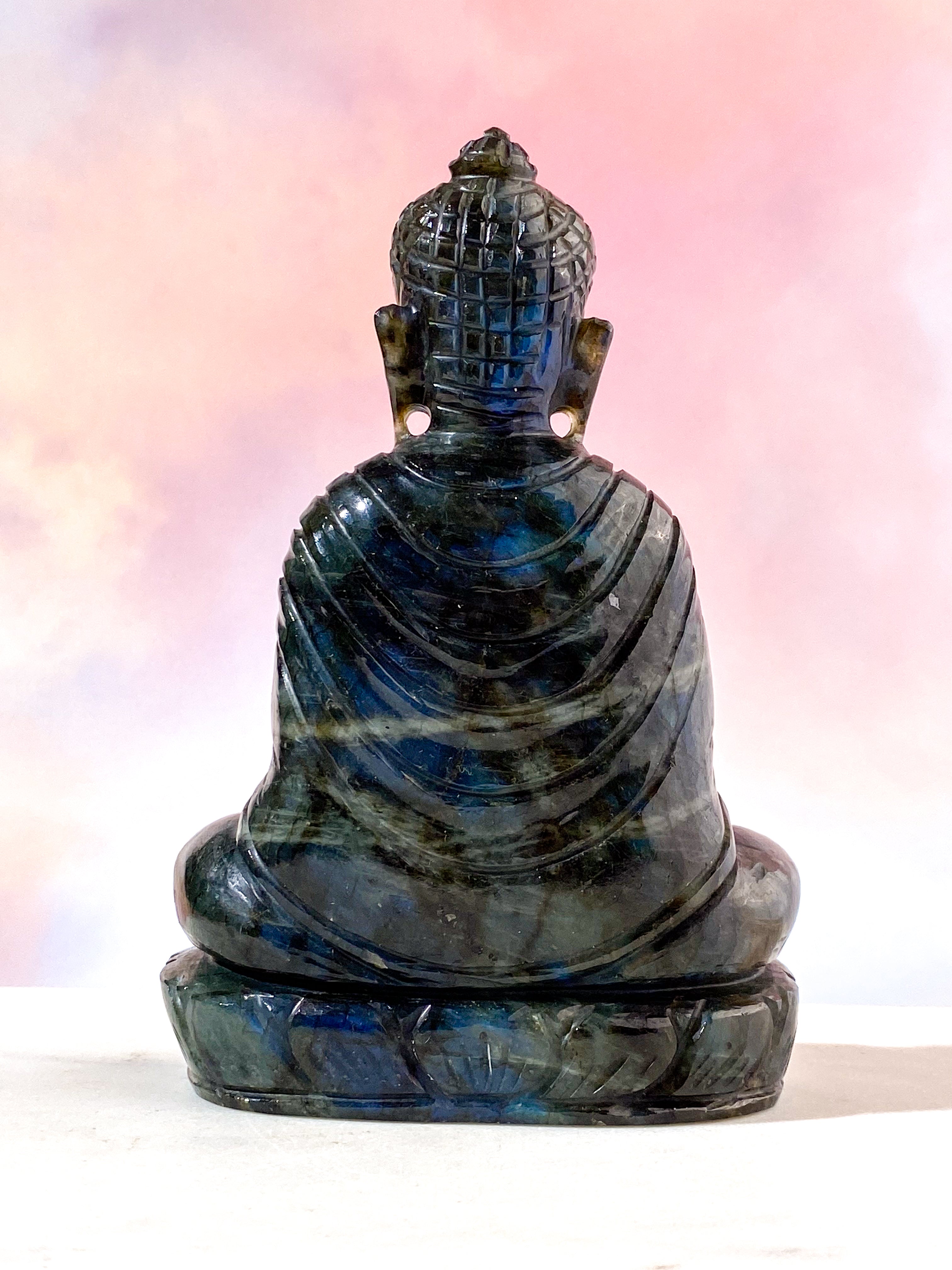 Labradorit Buddha (Nr. 2)