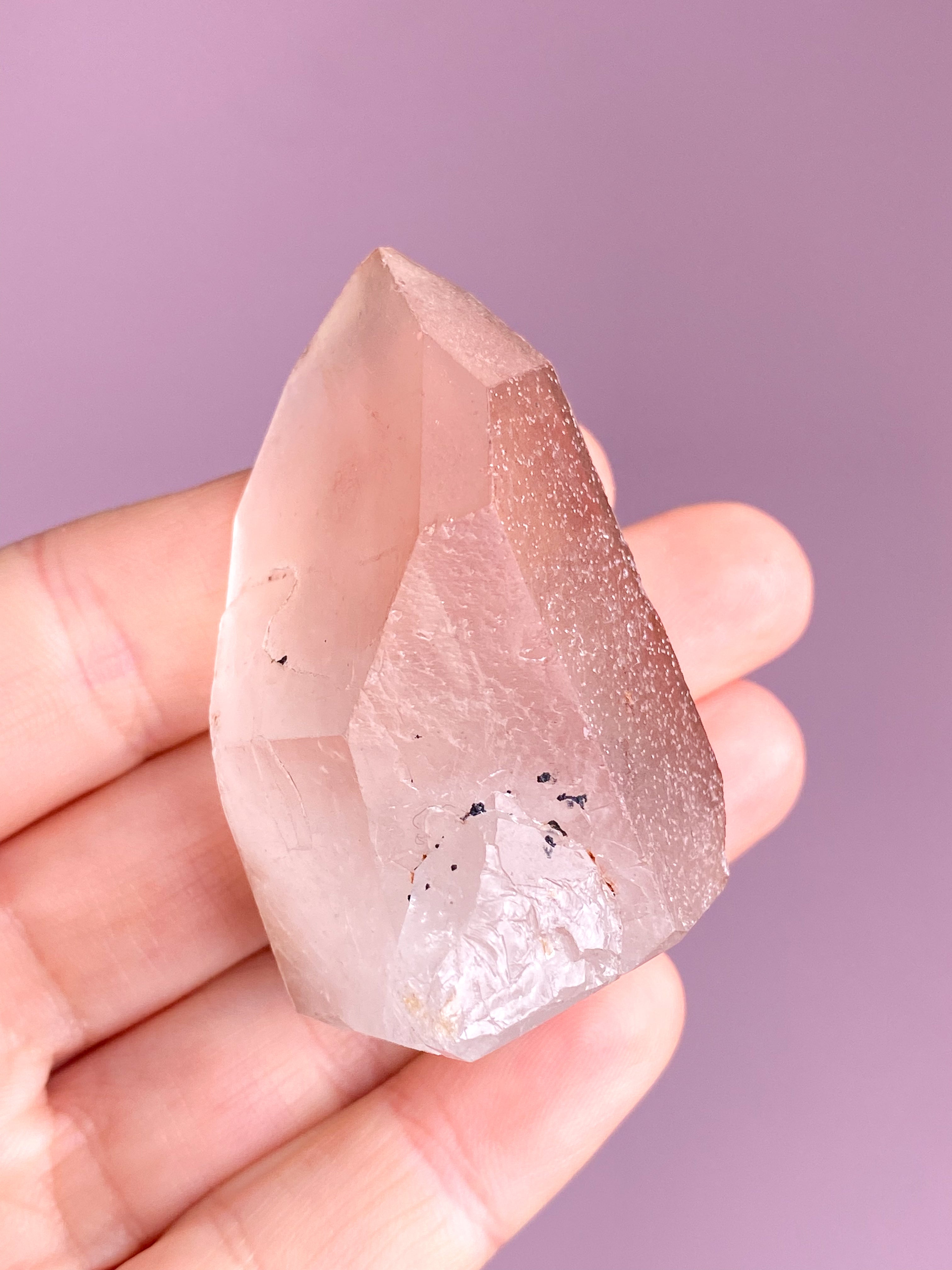 Rosa litiumkvarts (nr 43)