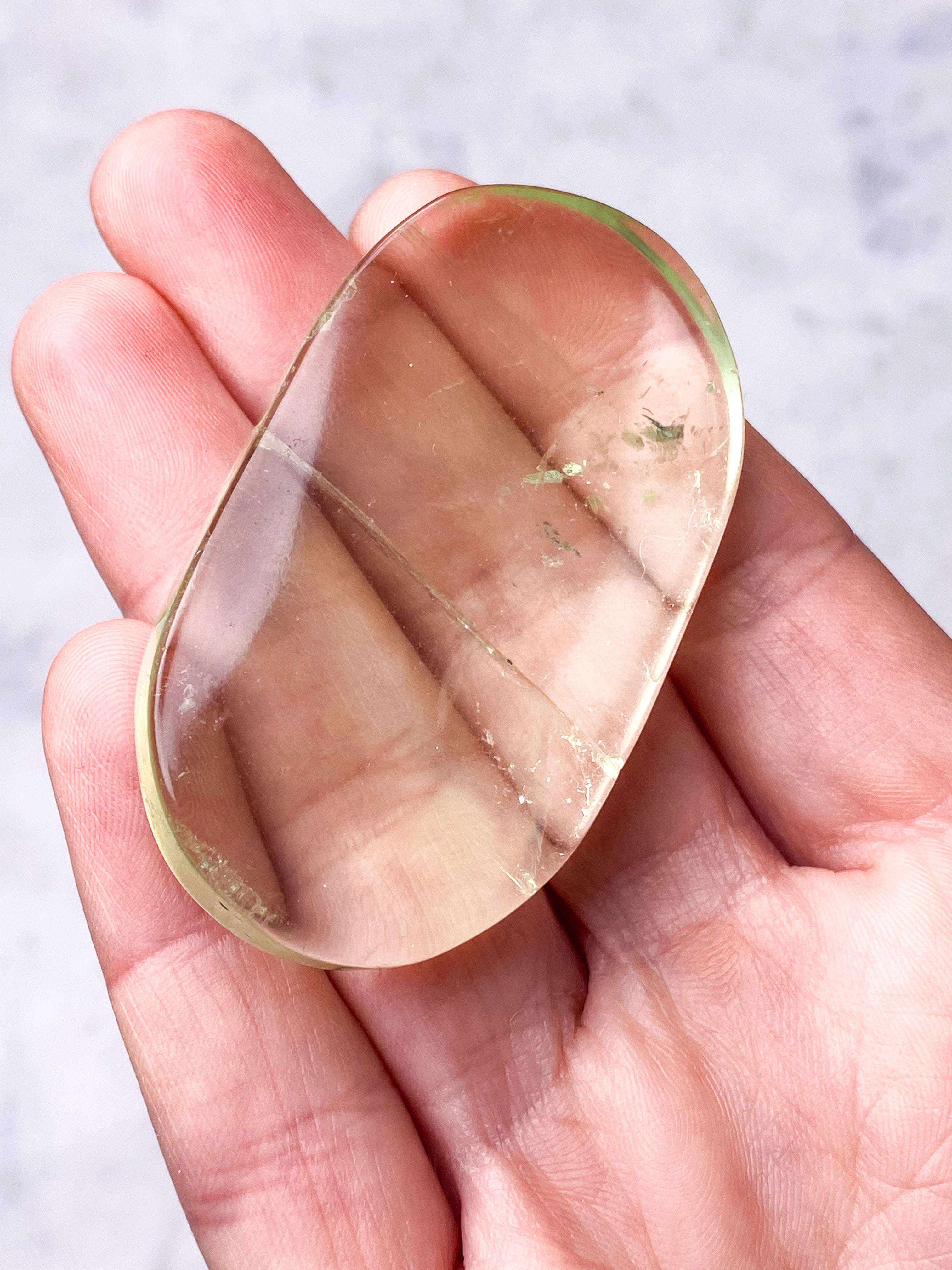 Grön äpple Fluorit Palmsten (nr 16) (Exklusiv)