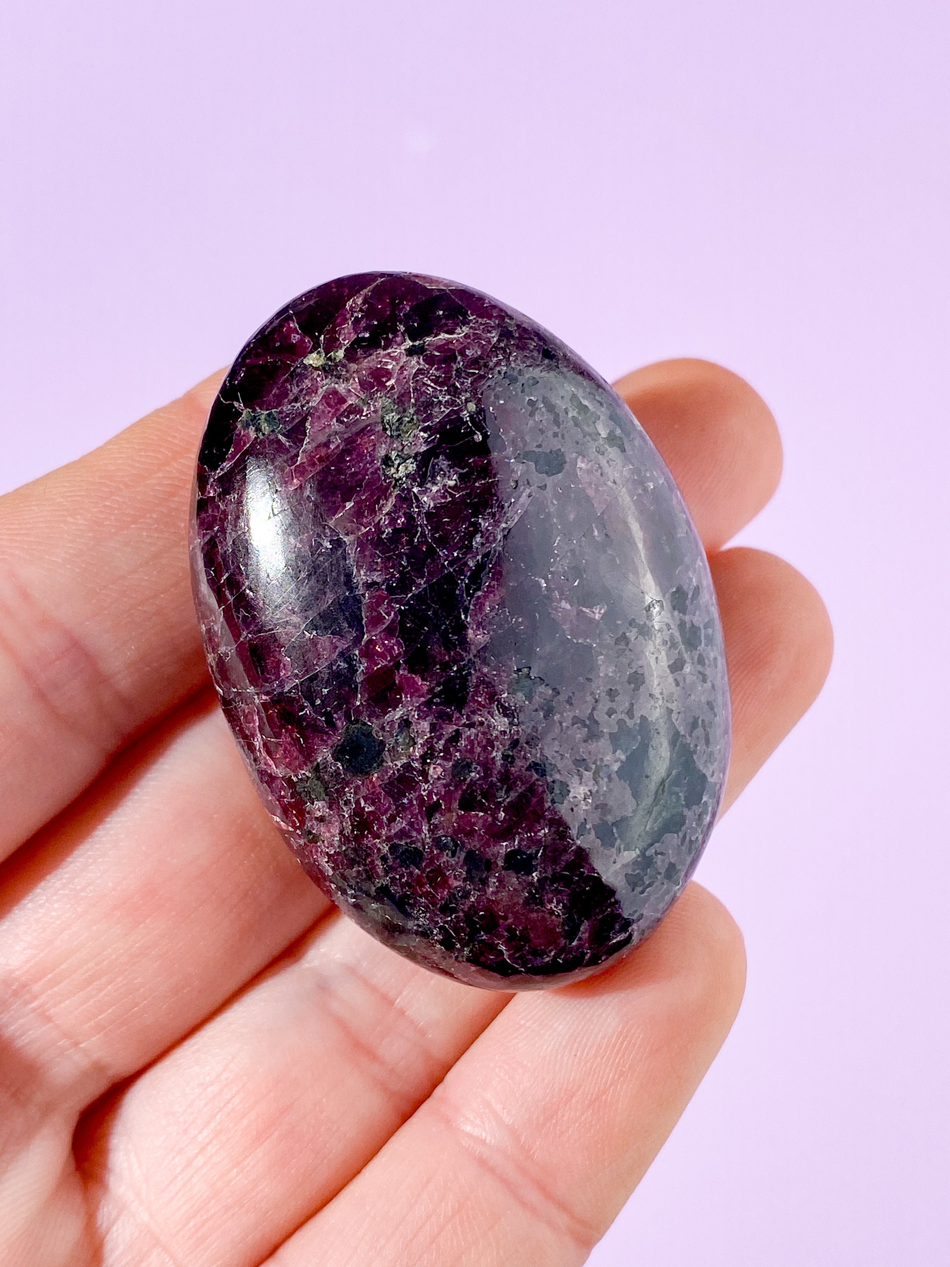 Gemmy Granat Palmstone (Nr. 12)