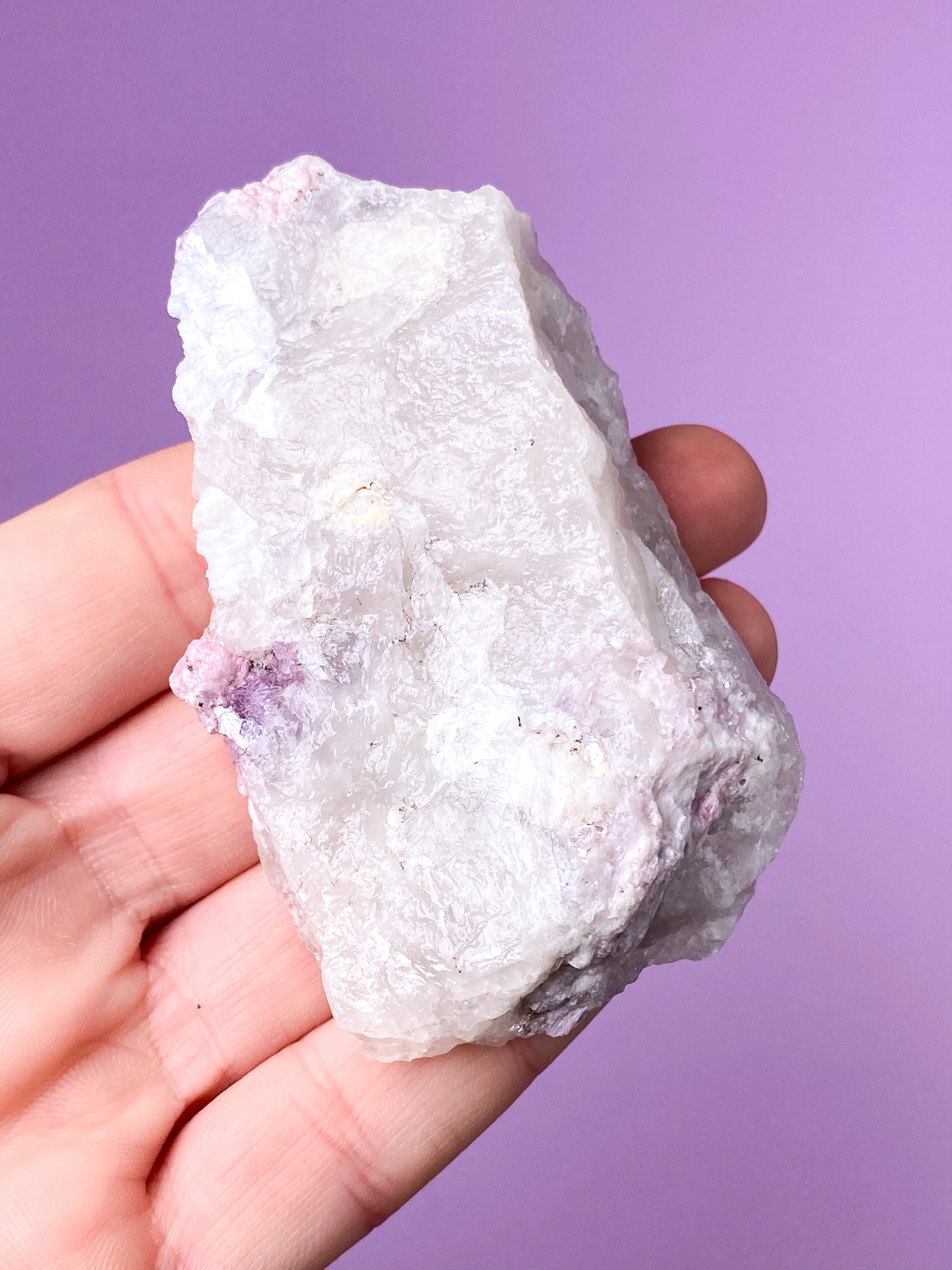 Rosa turmalinkluster (nr 9)