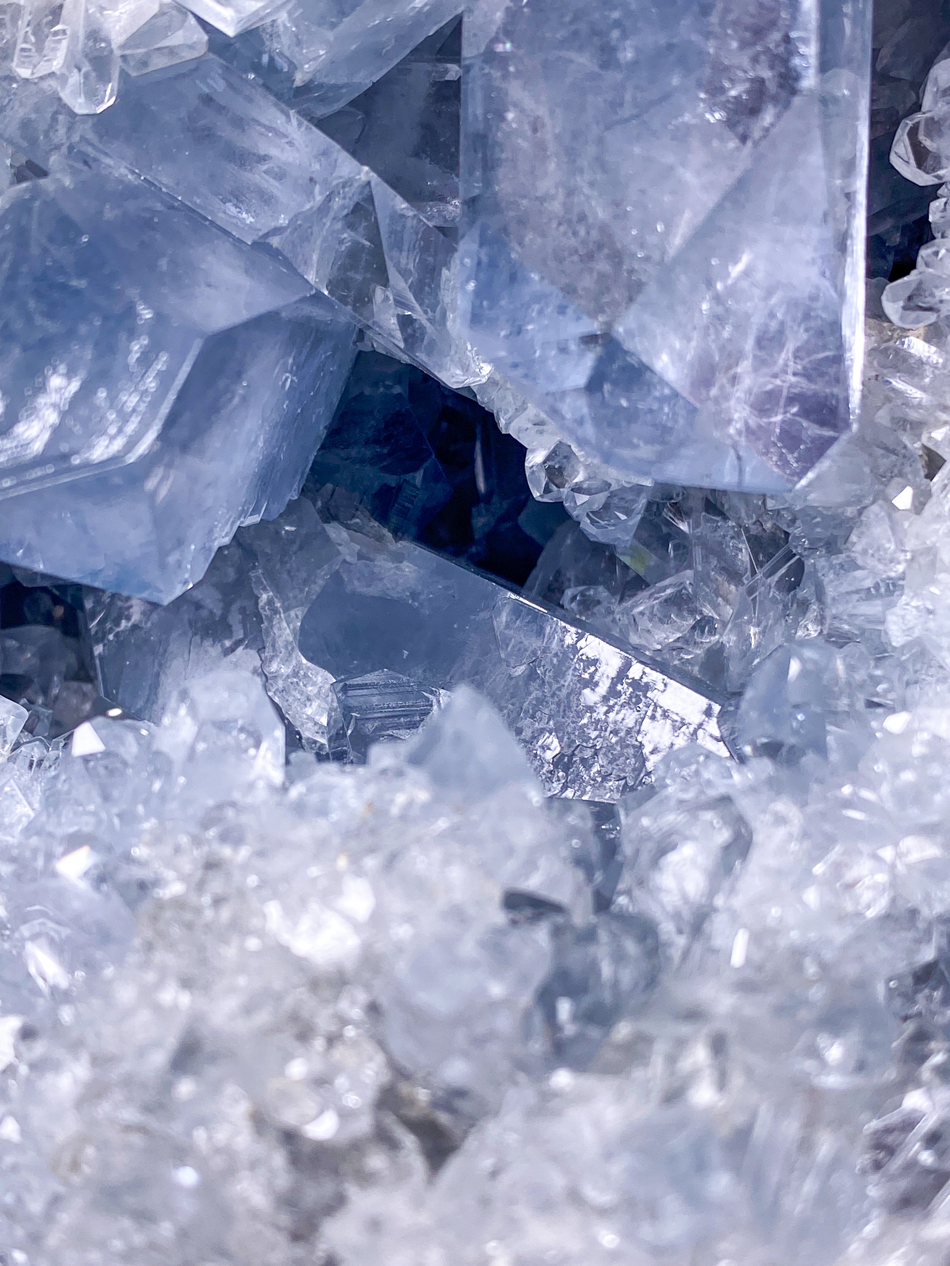 Celestit Cluster (nr 4)