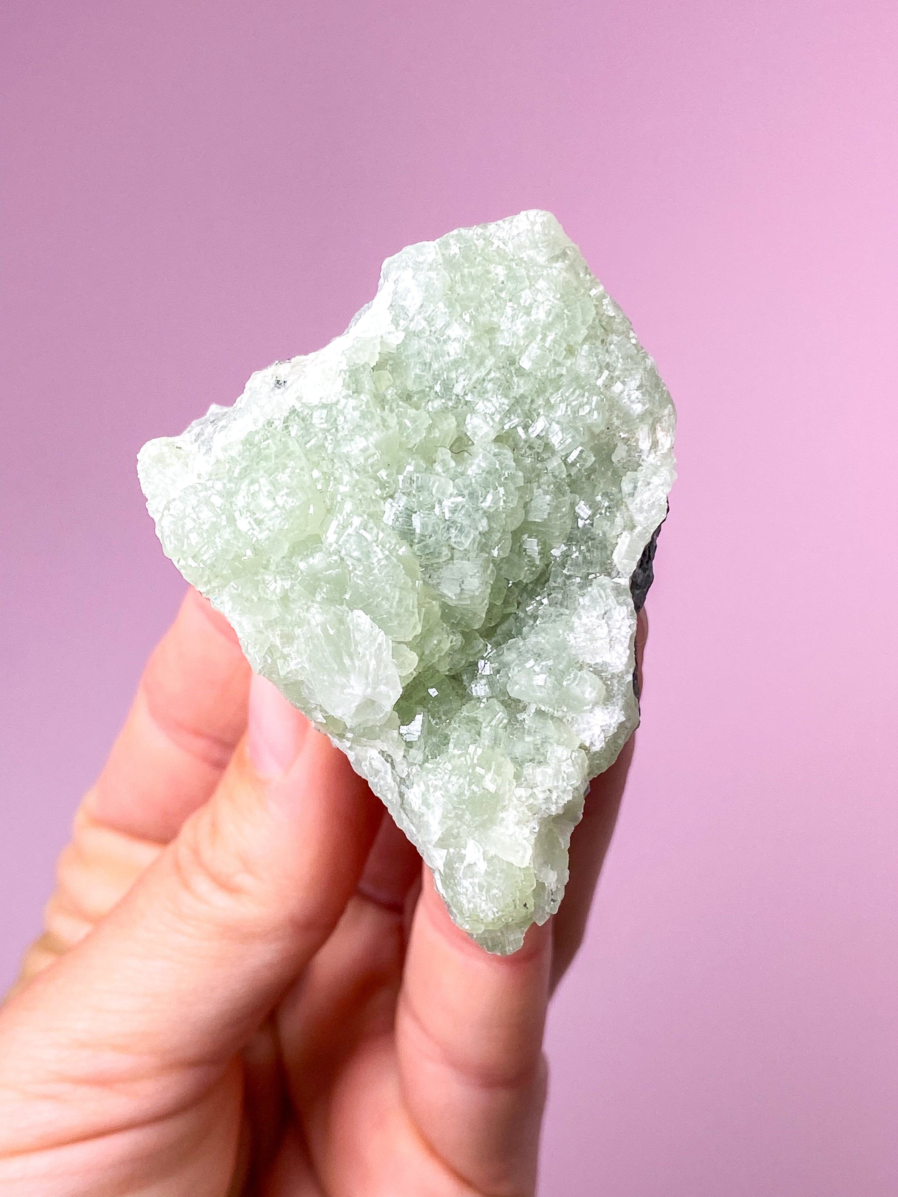 Prehnitkluster (nr 1)