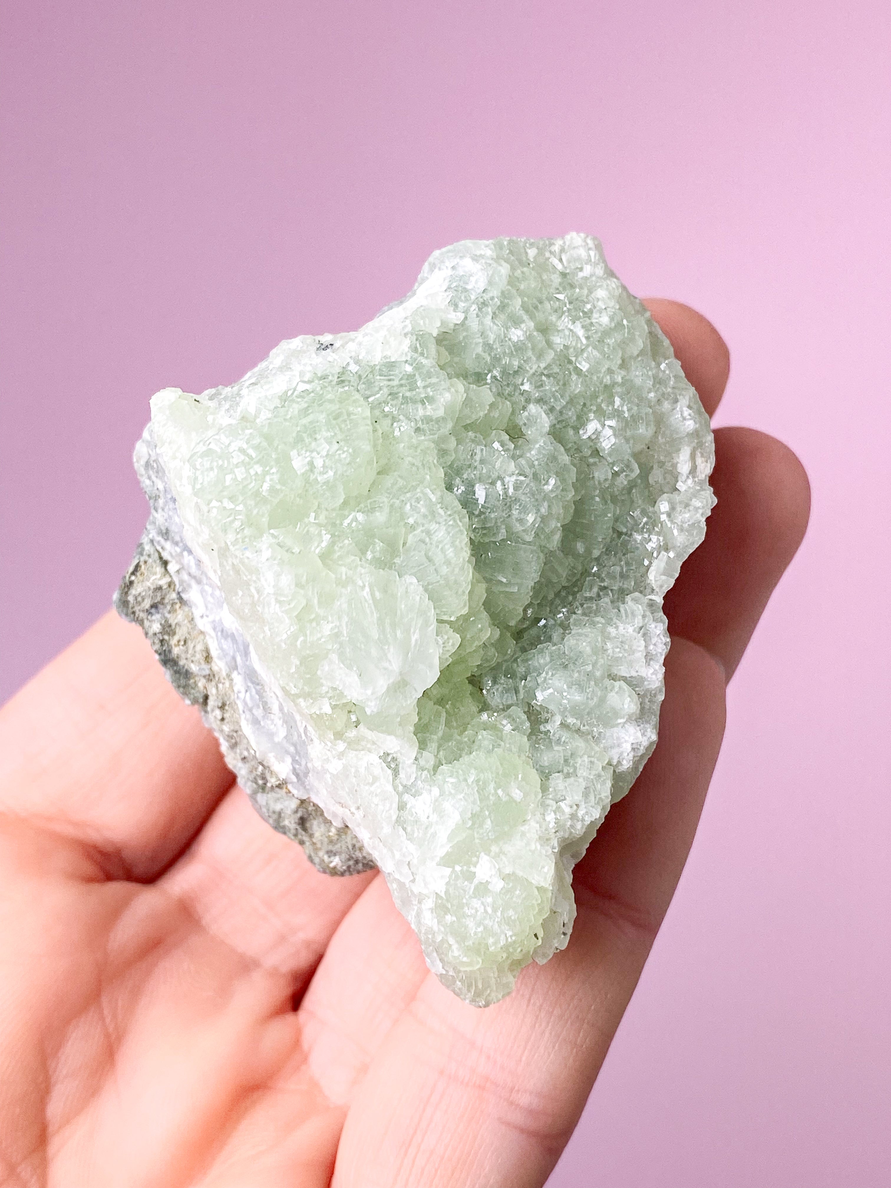 Prehnitkluster (nr 1)