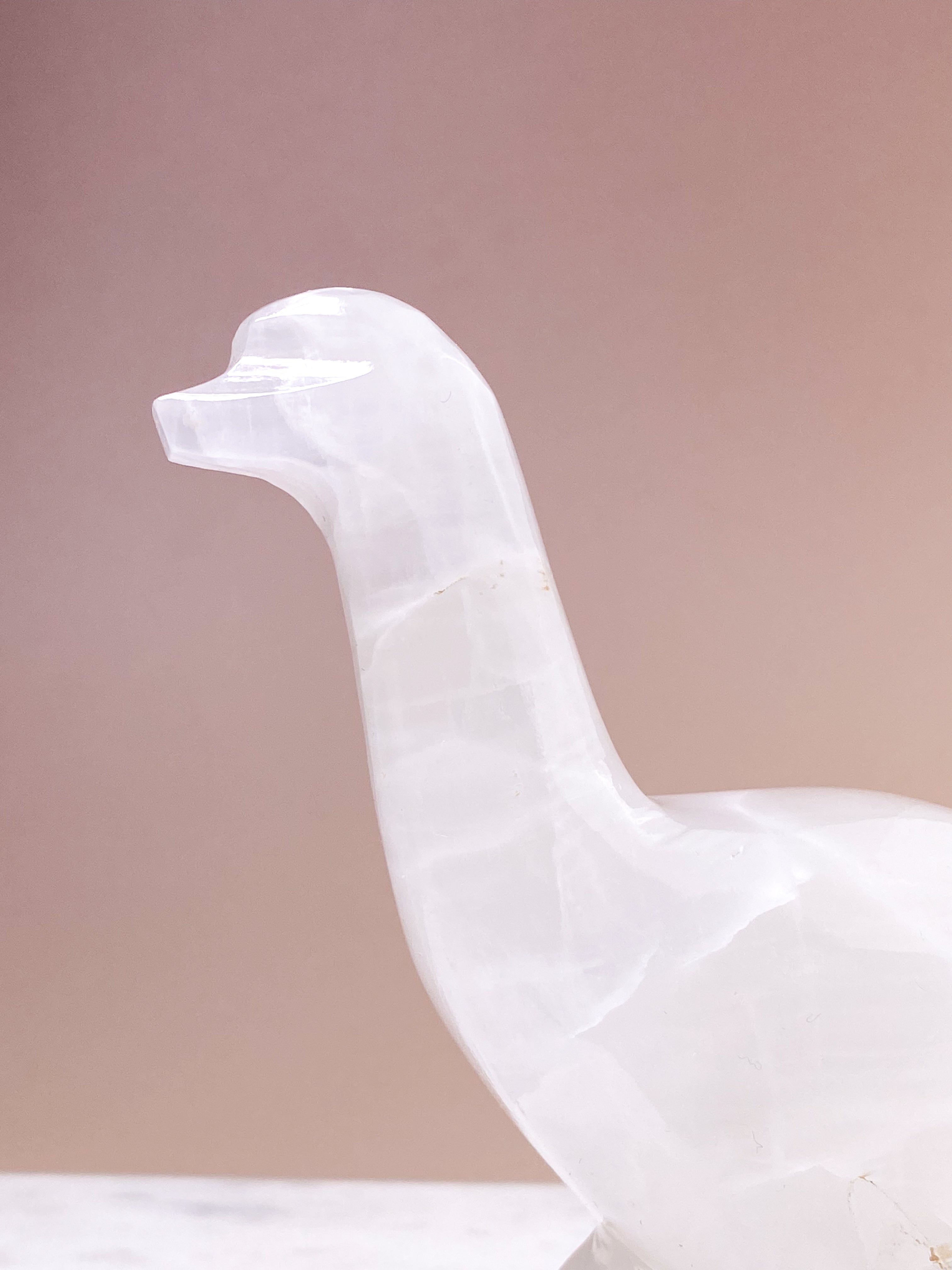 Hvid Onyx Langhals (Nr. 3)