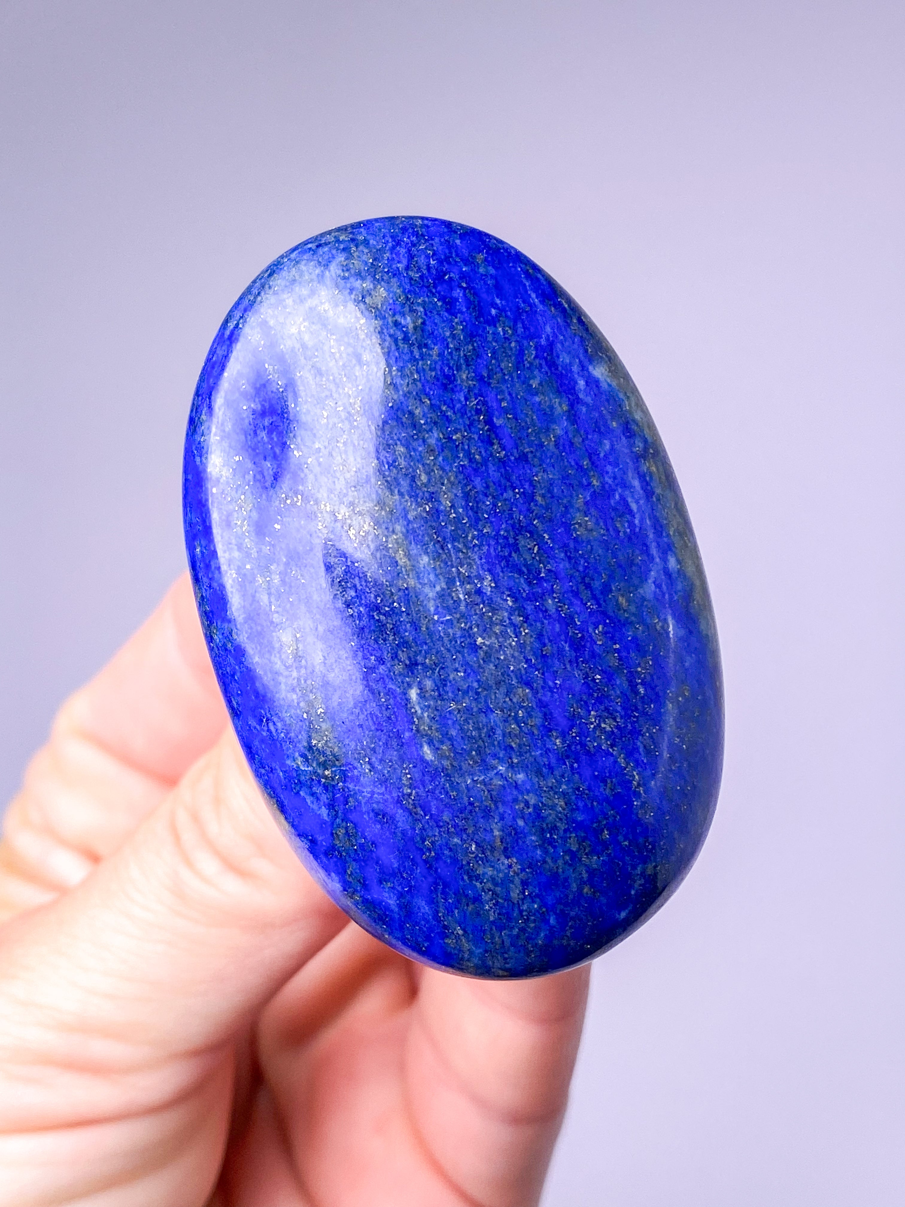 Lapis Lazuli Palmstone (Nr. 32)