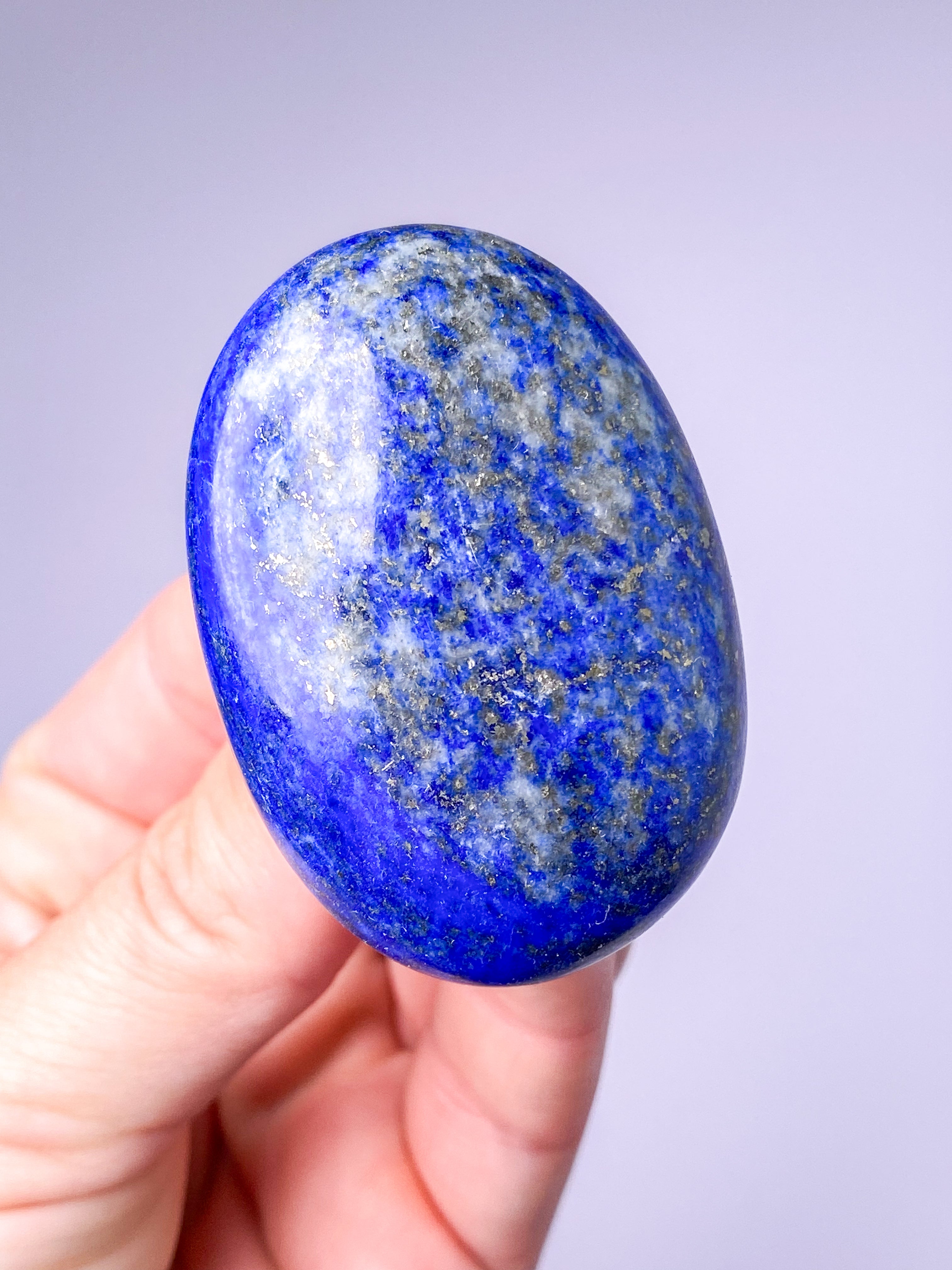 Lapis Lazuli Palmstone (Nr. 35)