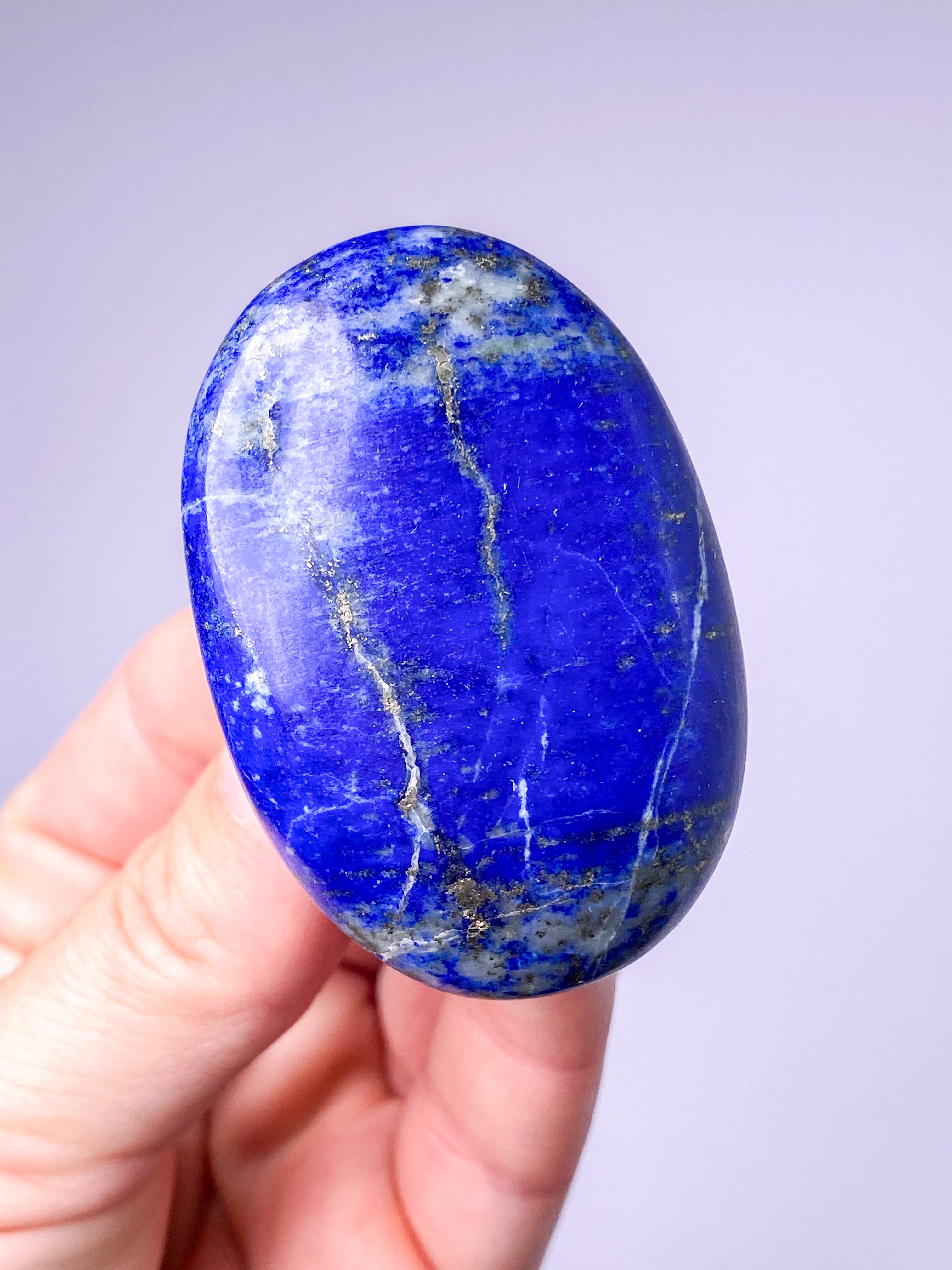 Lapis Lazuli Palmstone (Nr. 36)
