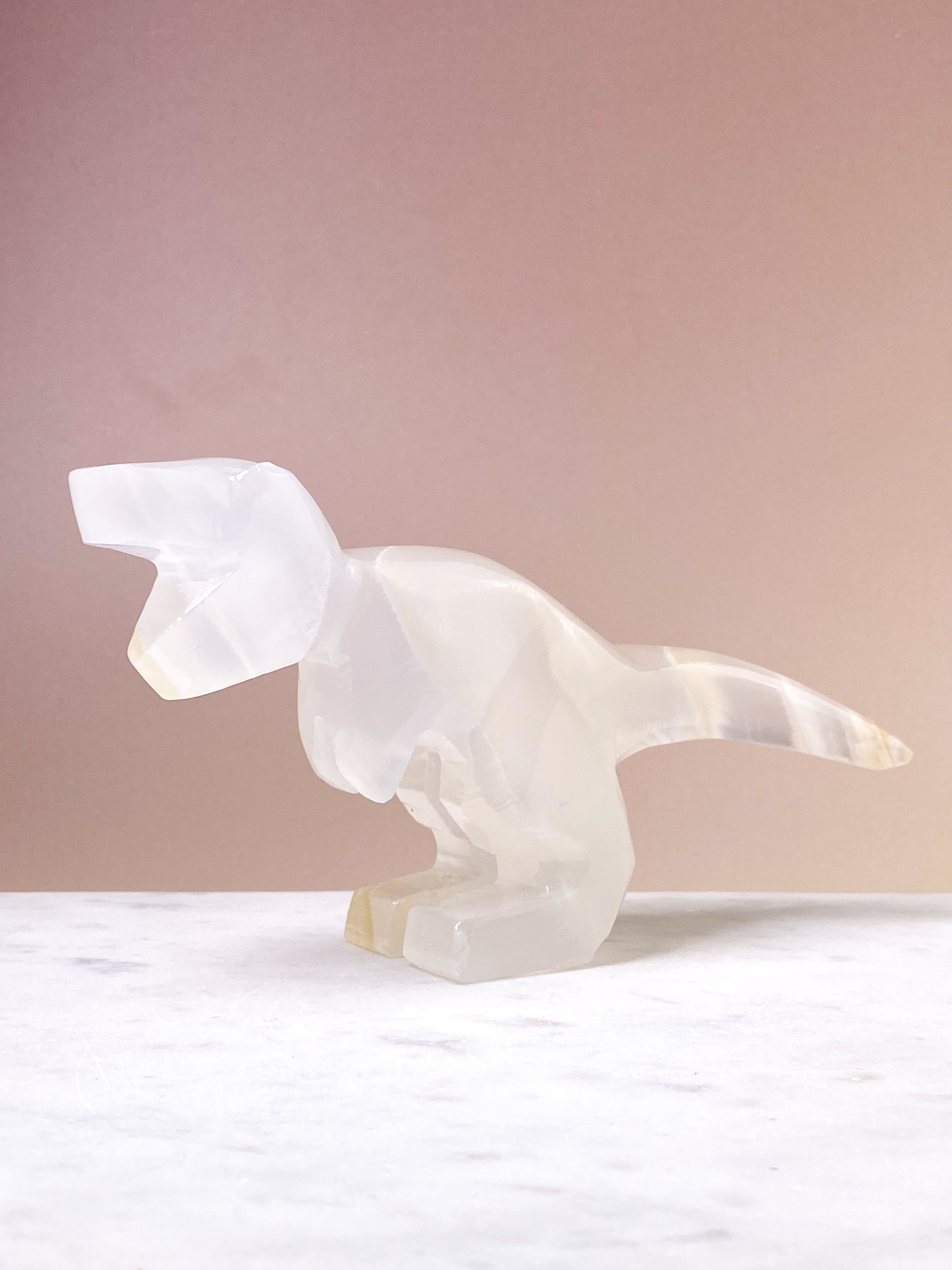 Hvid Onyx T-rex (Nr. 5)