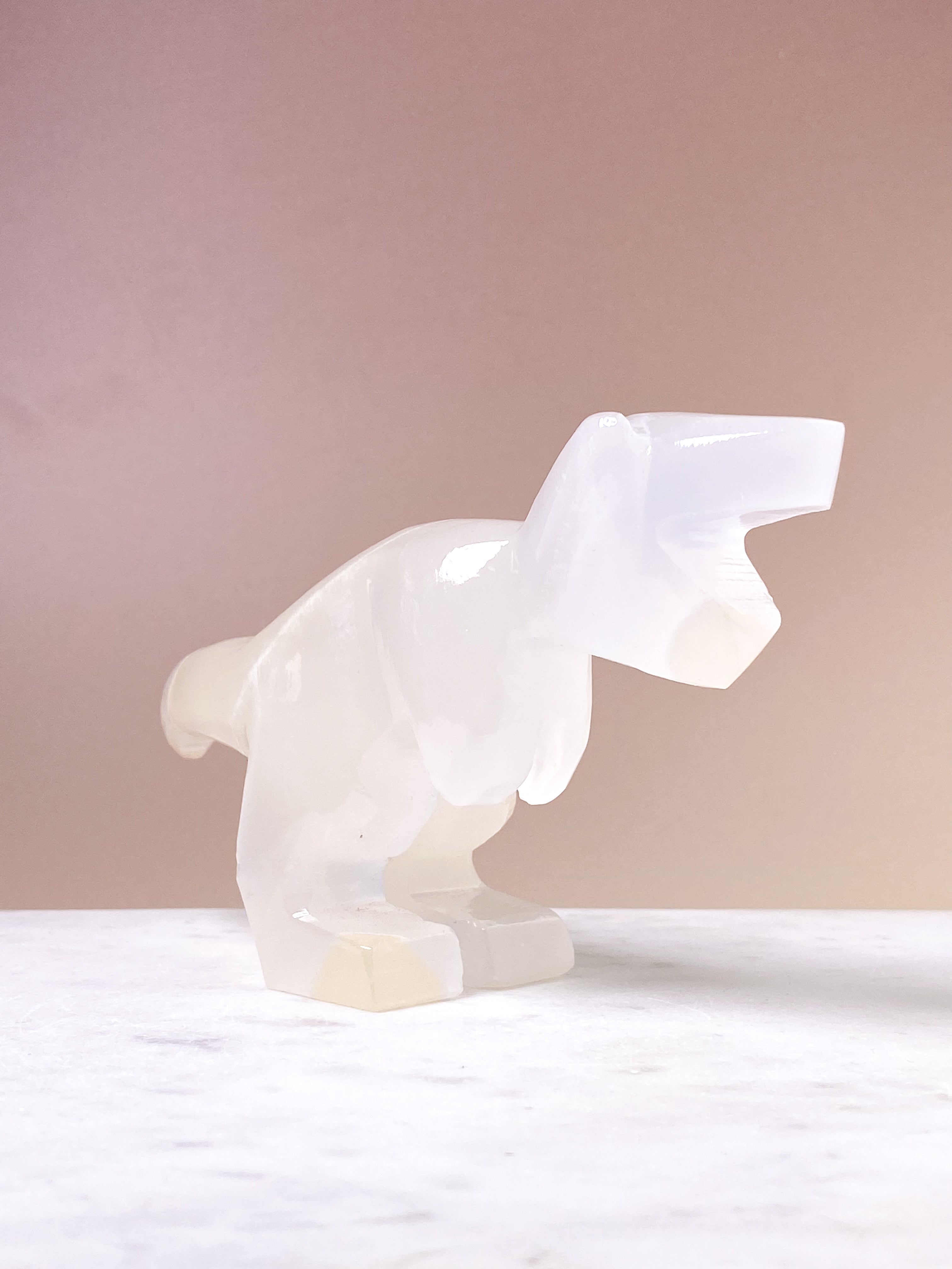 Hvid Onyx T-rex (Nr. 5)