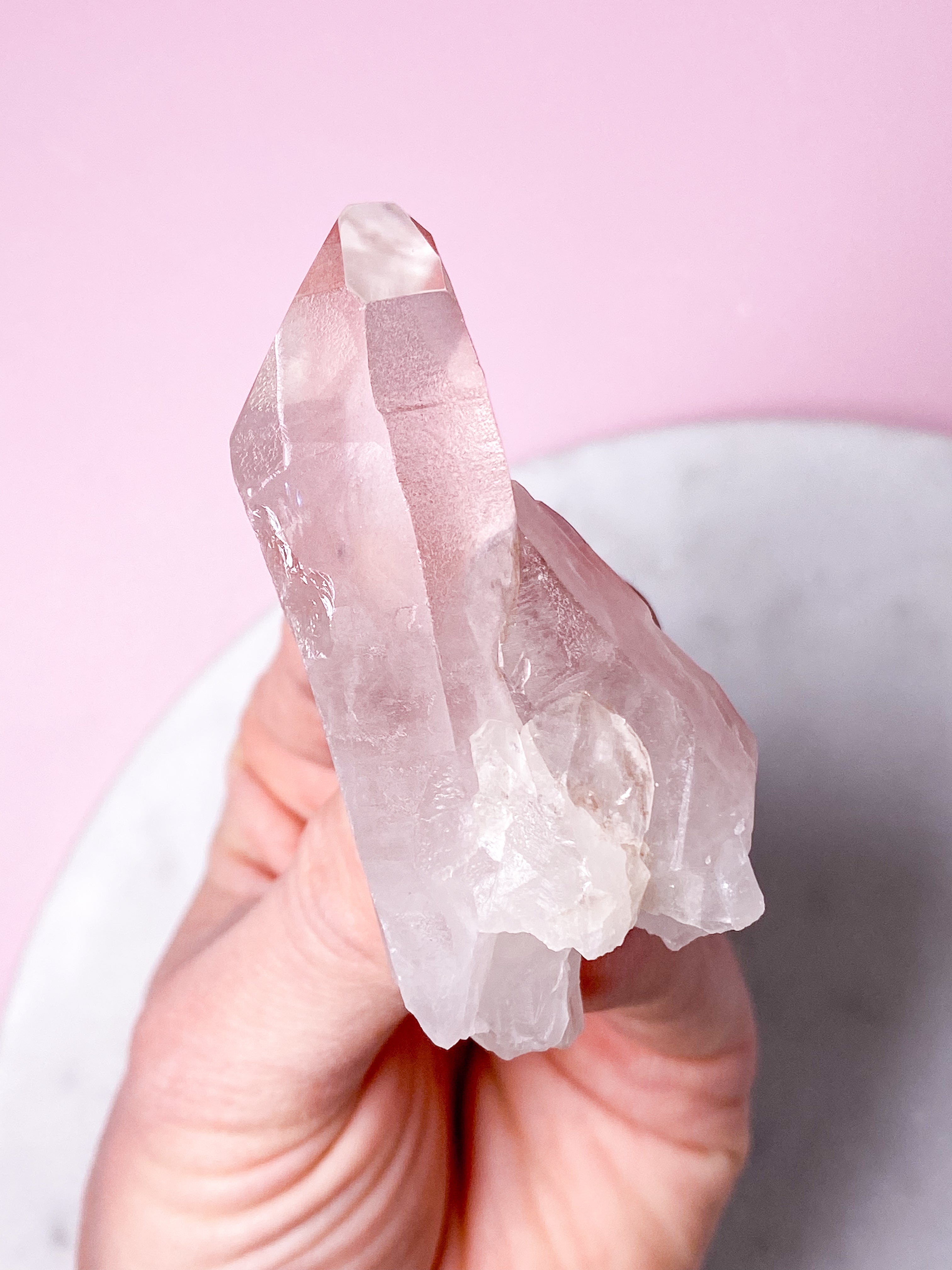 Rosa Lemuriakvartspunkt (nr 1)