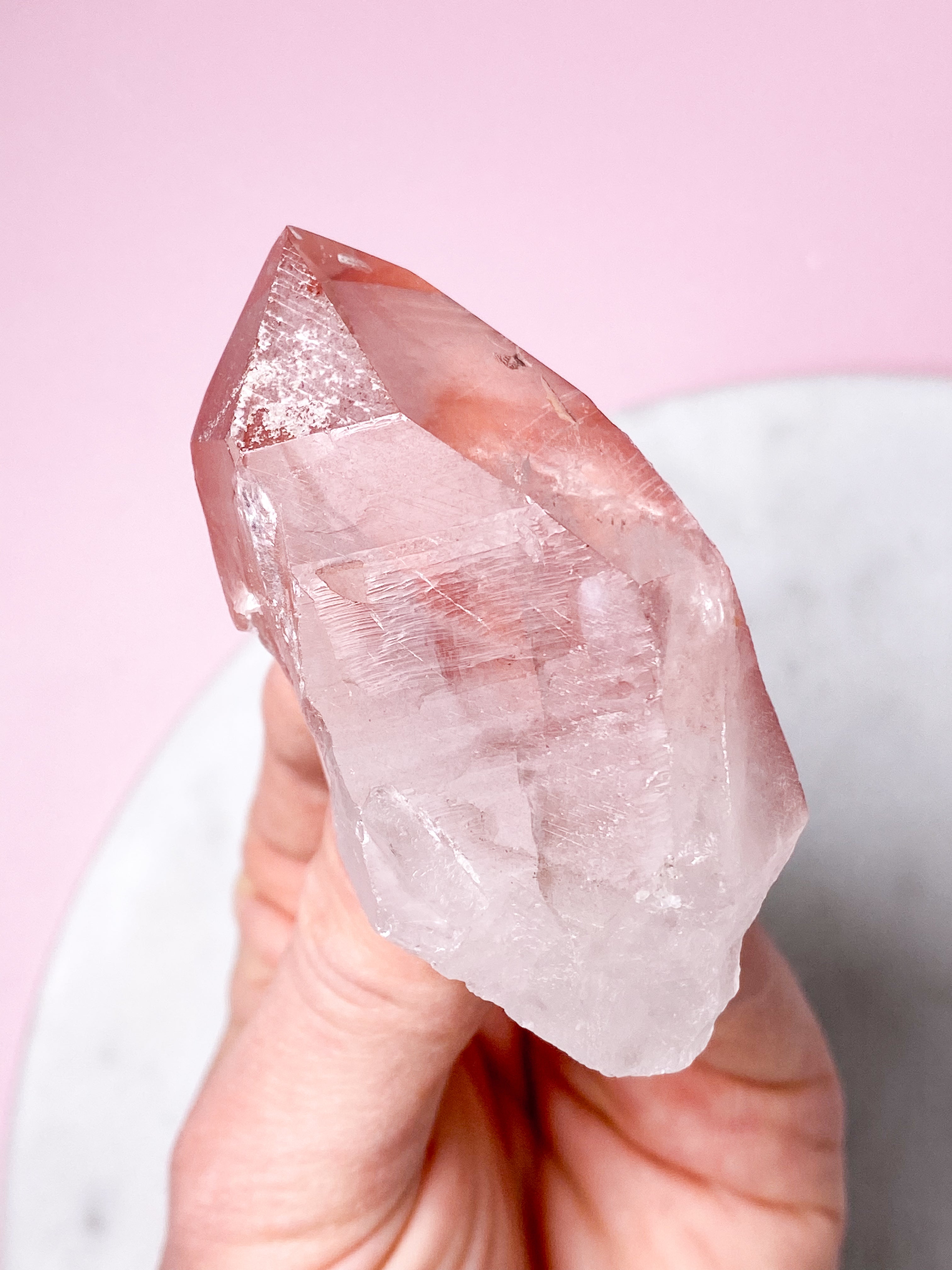 Rosa Lemuriakvartspunkt (nr 3)