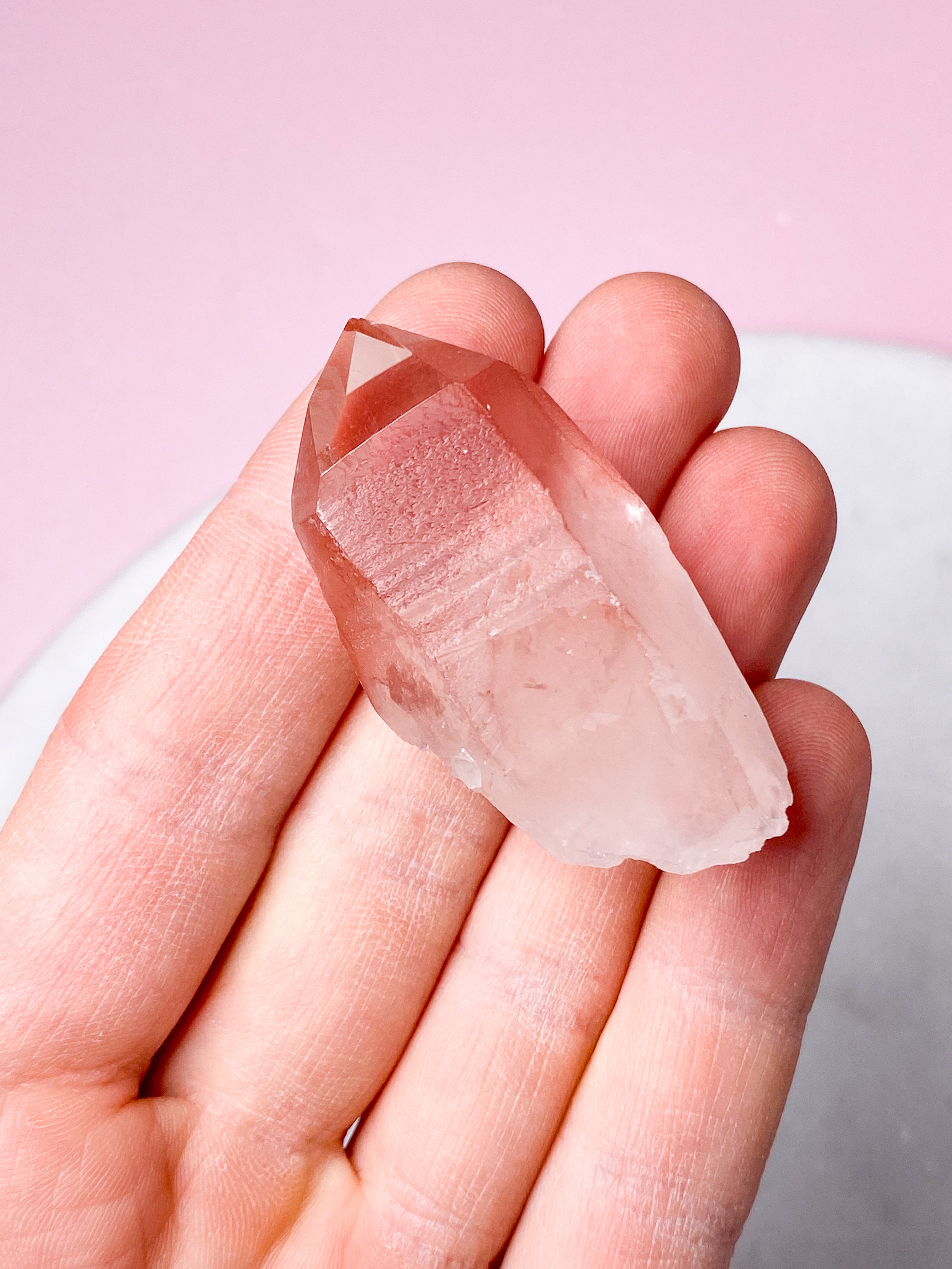 Rosa Lemuriakvartspunkt (nr 7)