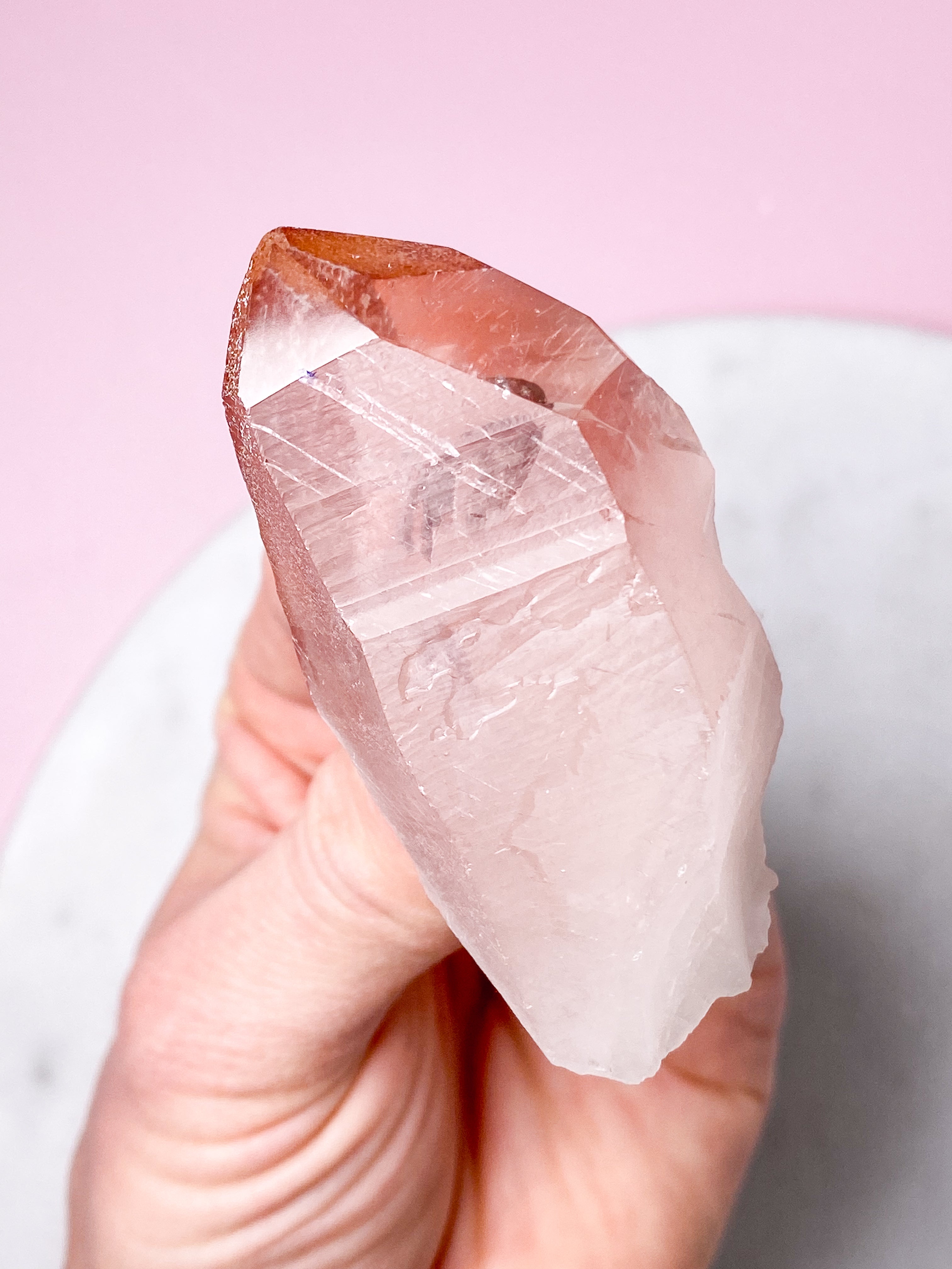 Rosa Lemuriakvartspunkt (nr 8)